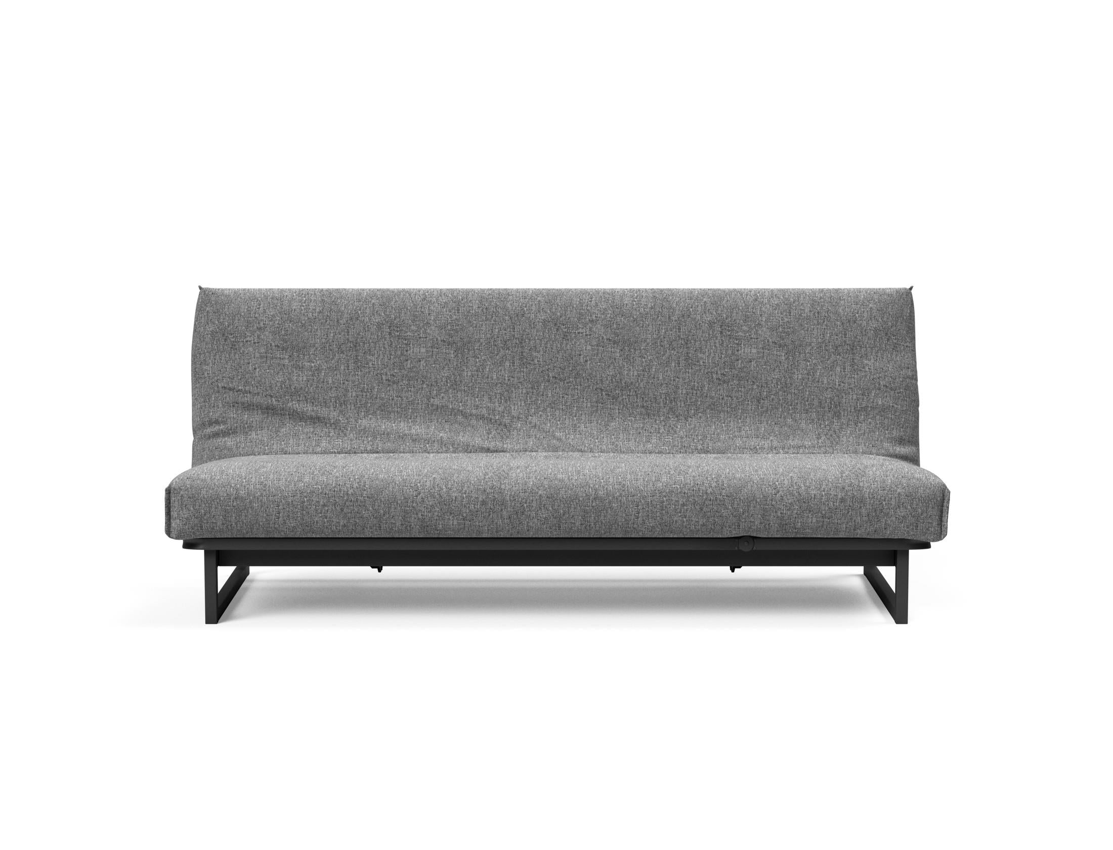 Modernes Fraction 120 Bettsofa mit Nordic Cover von Innovation Living, perfekt für gemütliche Abende und vielseitige Einrichtungslösungen.