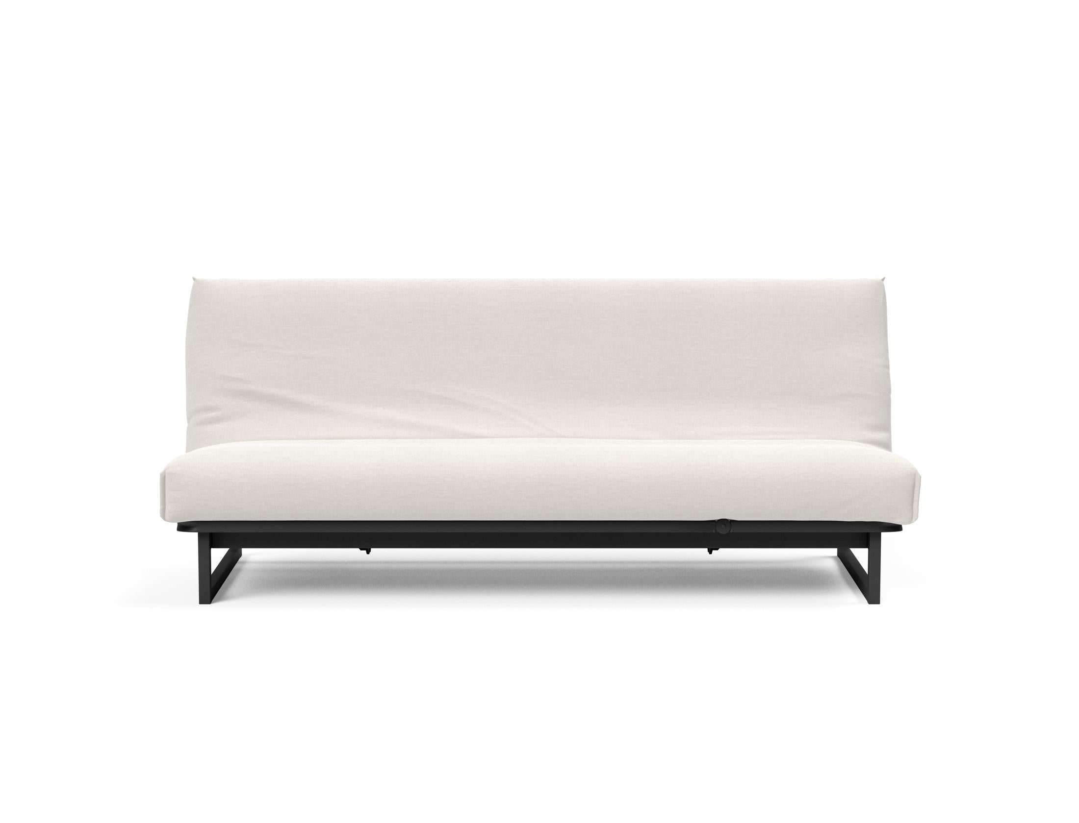 Modernes Fraction 120 Bettsofa mit elegantem Nordic Cover, perfekt für gemütliche Abende und vielseitige Wohnkonzepte.