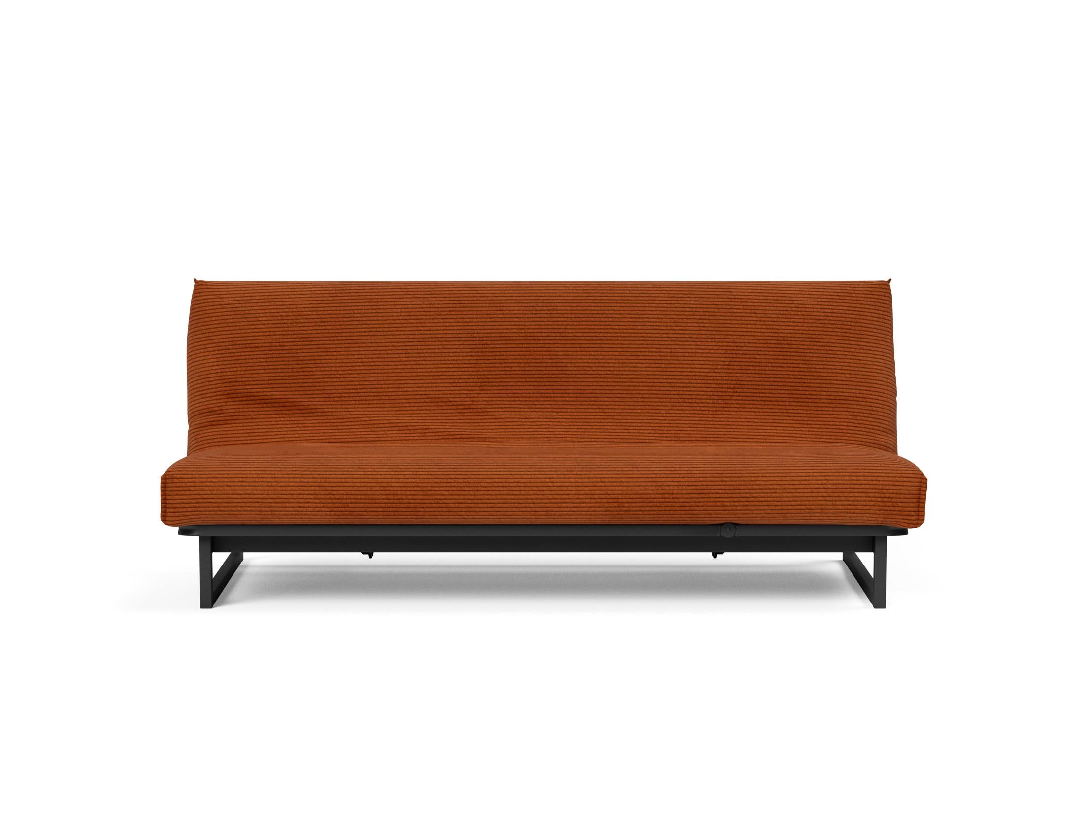 Modernes Fraction 120 Bettsofa mit Nordic Cover, perfekt für gemütliche Abende und vielseitige Einrichtungsmöglichkeiten.