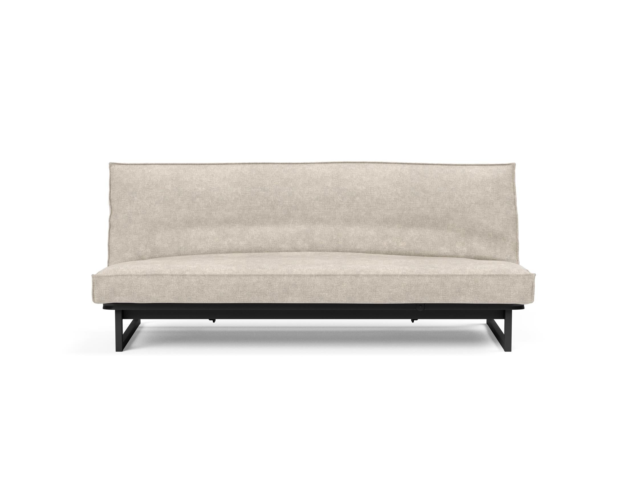 Erleben Sie das Fraction 120 Bettsofa Sharp Plus Cover Soft Spring von Innovation Living – modern, funktional und ideal für kleine Räume.