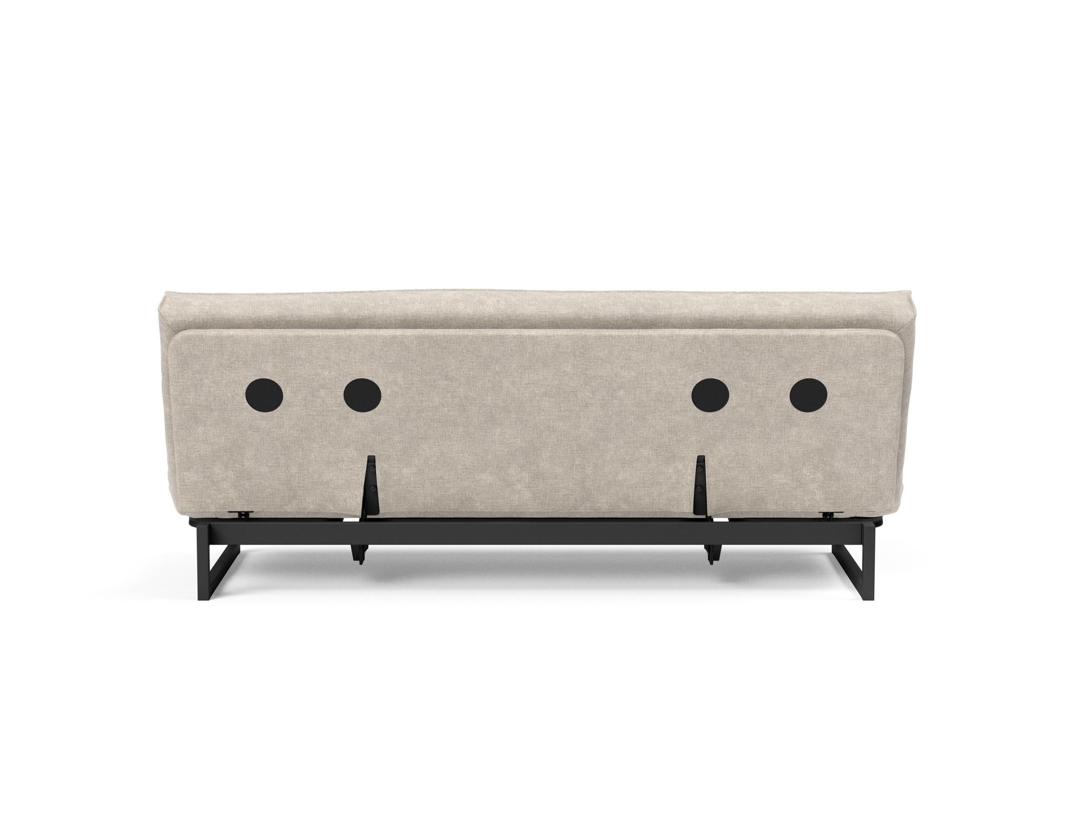 Entdecken Sie das Fraction 120 Bettsofa Sharp Plus Cover Soft Spring von Innovation Living – stilvoll, platzsparend und perfekt für Ihr Zuhause.