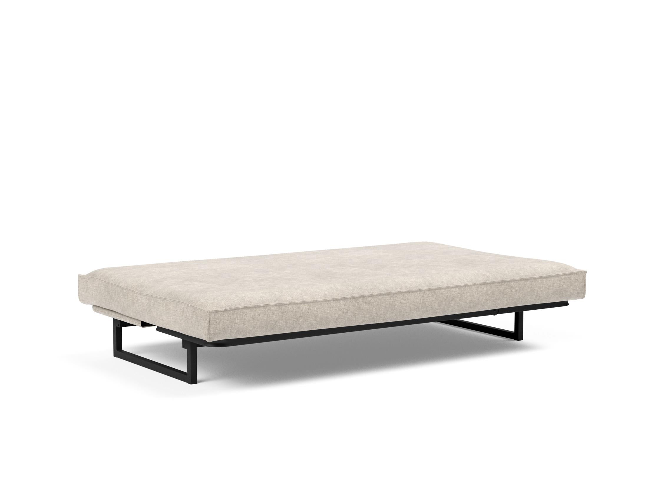 Entdecken Sie das Fraction 120 Bettsofa Sharp Plus Cover Soft Spring von Innovation Living – ein stilvolles, multifunktionales Sofa, das perfekten Schlafkomfort bietet.