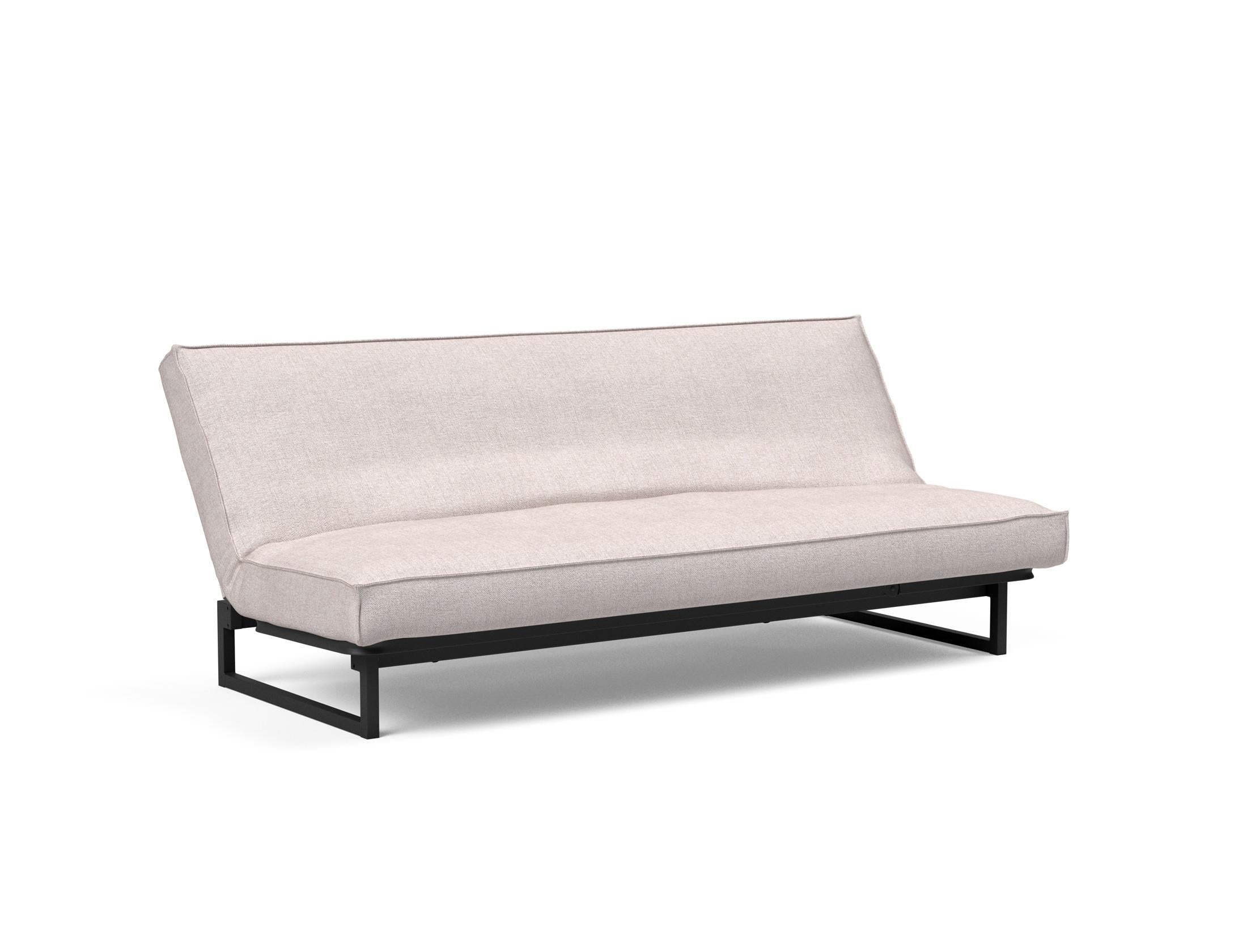 Entdecken Sie das Fraction 120 Bettsofa Sharp Plus Cover Soft Spring von Innovation Living – ein stilvolles, multifunktionales Sofa, perfekt für kompakte Wohnräume.
