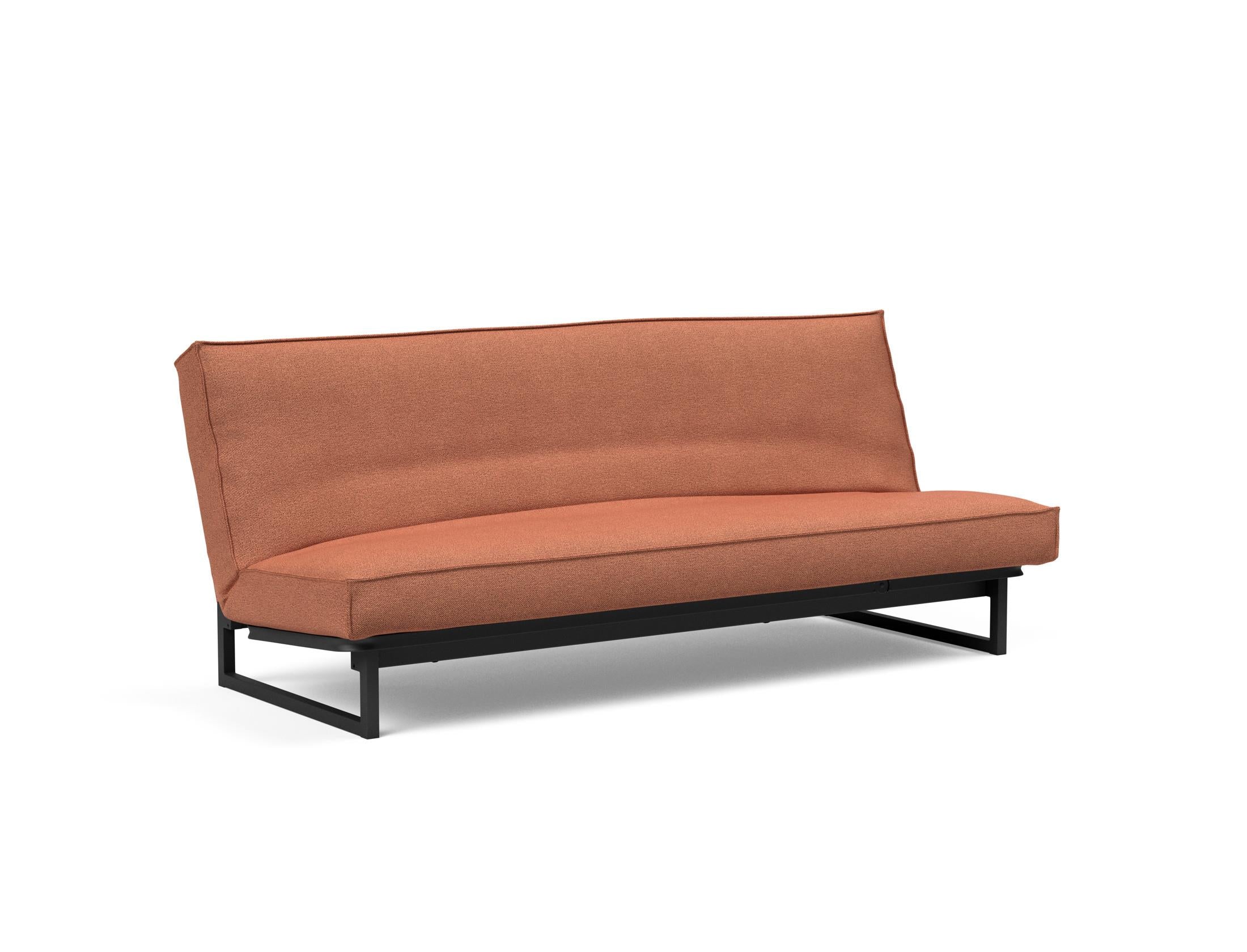 Entdecken Sie das Fraction 120 Bettsofa Sharp Plus Cover Soft Spring von Innovation Living – stilvoll, platzsparend und perfekt für Ihr Zuhause.