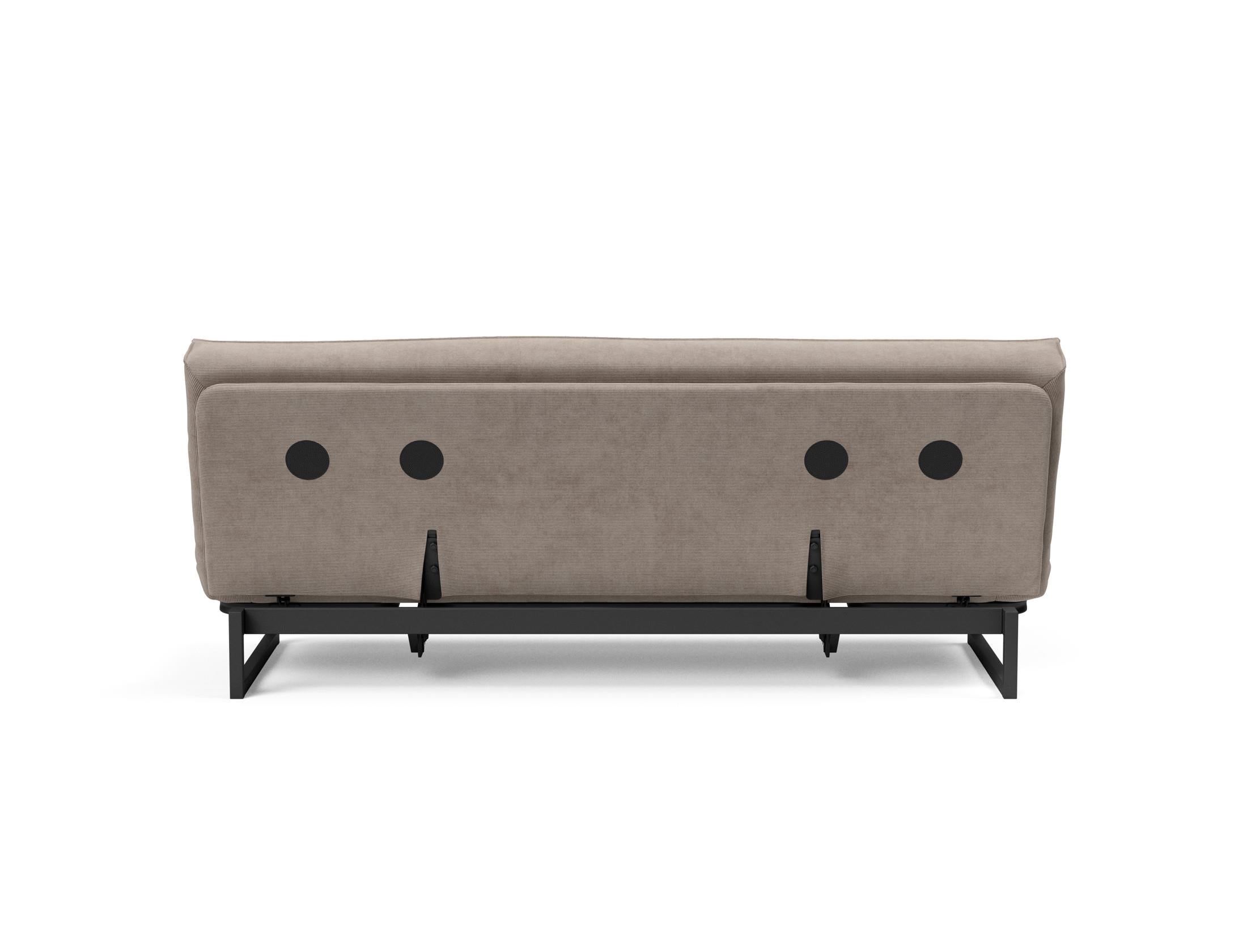 Entdecken Sie das Fraction 120 Bettsofa Sharp Plus Cover Soft Spring von Innovation Living – stilvoll, platzsparend und perfekt für Ihr Zuhause.