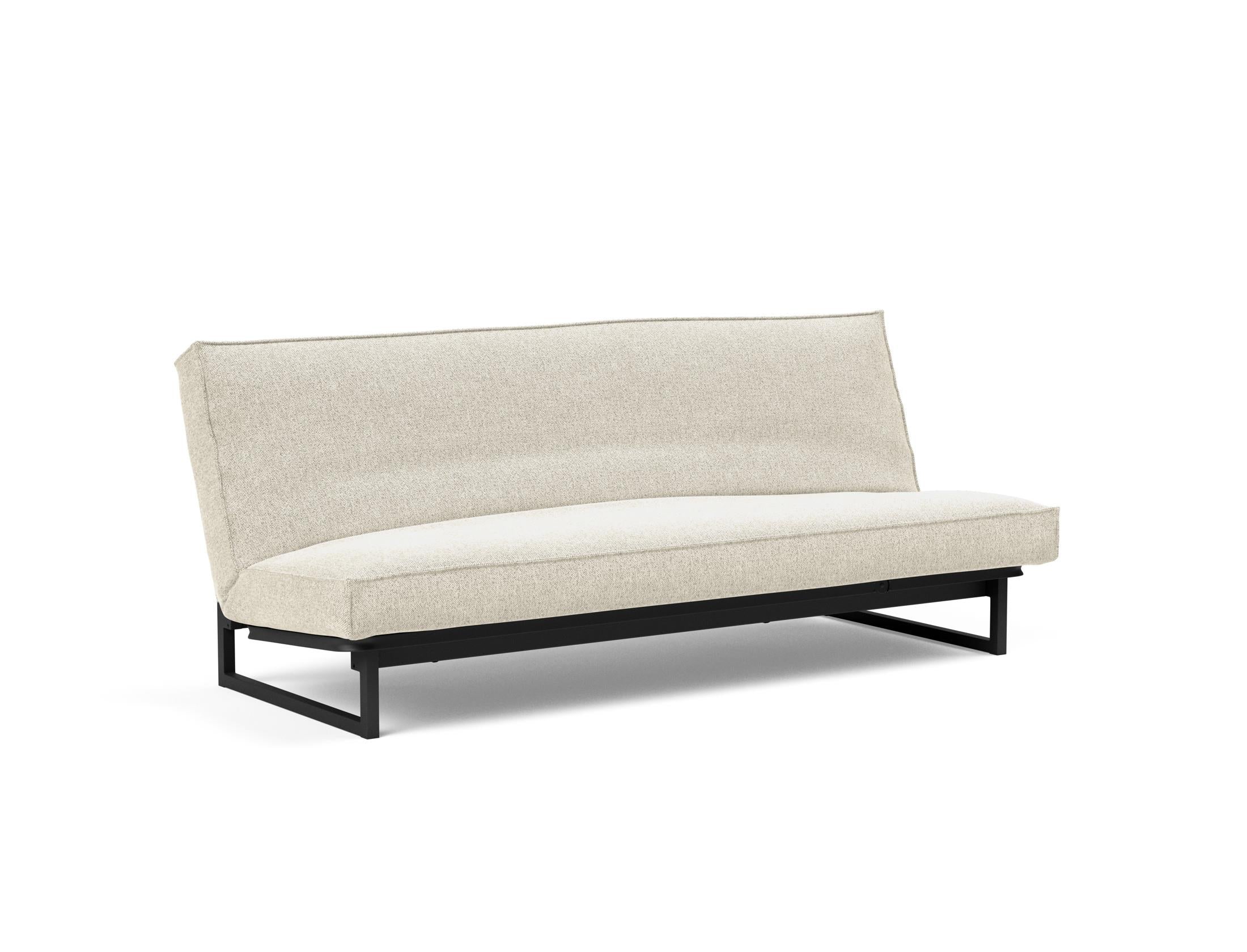 Entdecken Sie das Fraction 120 Bettsofa Sharp Plus Cover Soft Spring von Innovation Living – stilvoll, platzsparend und perfekt für Ihr Zuhause.