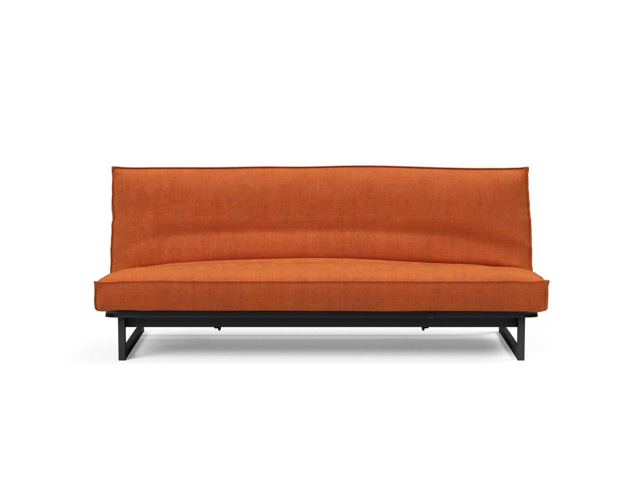 Erleben Sie das Fraction 120 Bettsofa Sharp Plus Cover Soft Spring von Innovation Living – modern, funktional und ideal für kleine Räume.