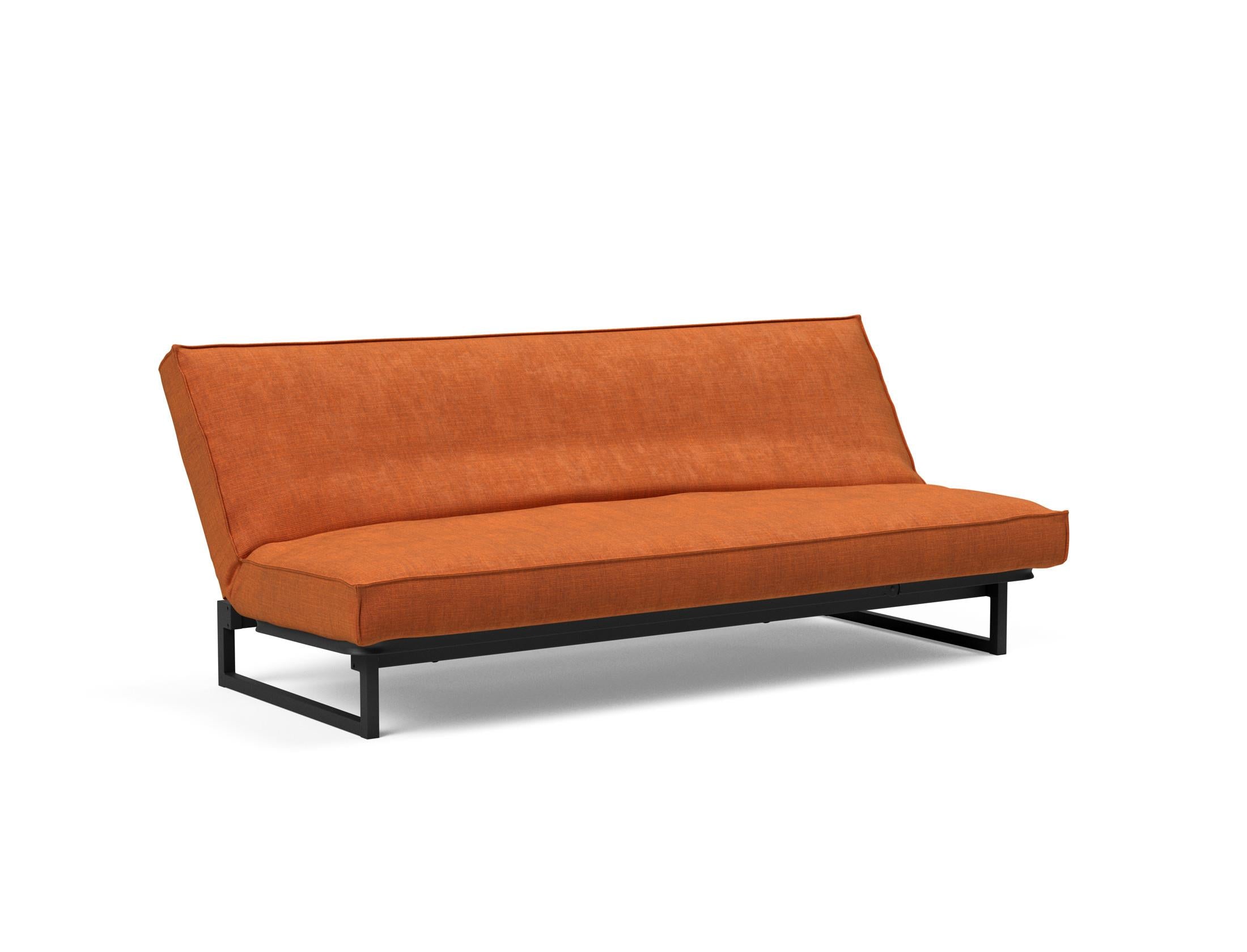 Entdecken Sie das Fraction 120 Bettsofa Sharp Plus Cover Soft Spring von Innovation Living – ein stilvolles, multifunktionales Sofa, perfekt für kompakte Wohnräume.