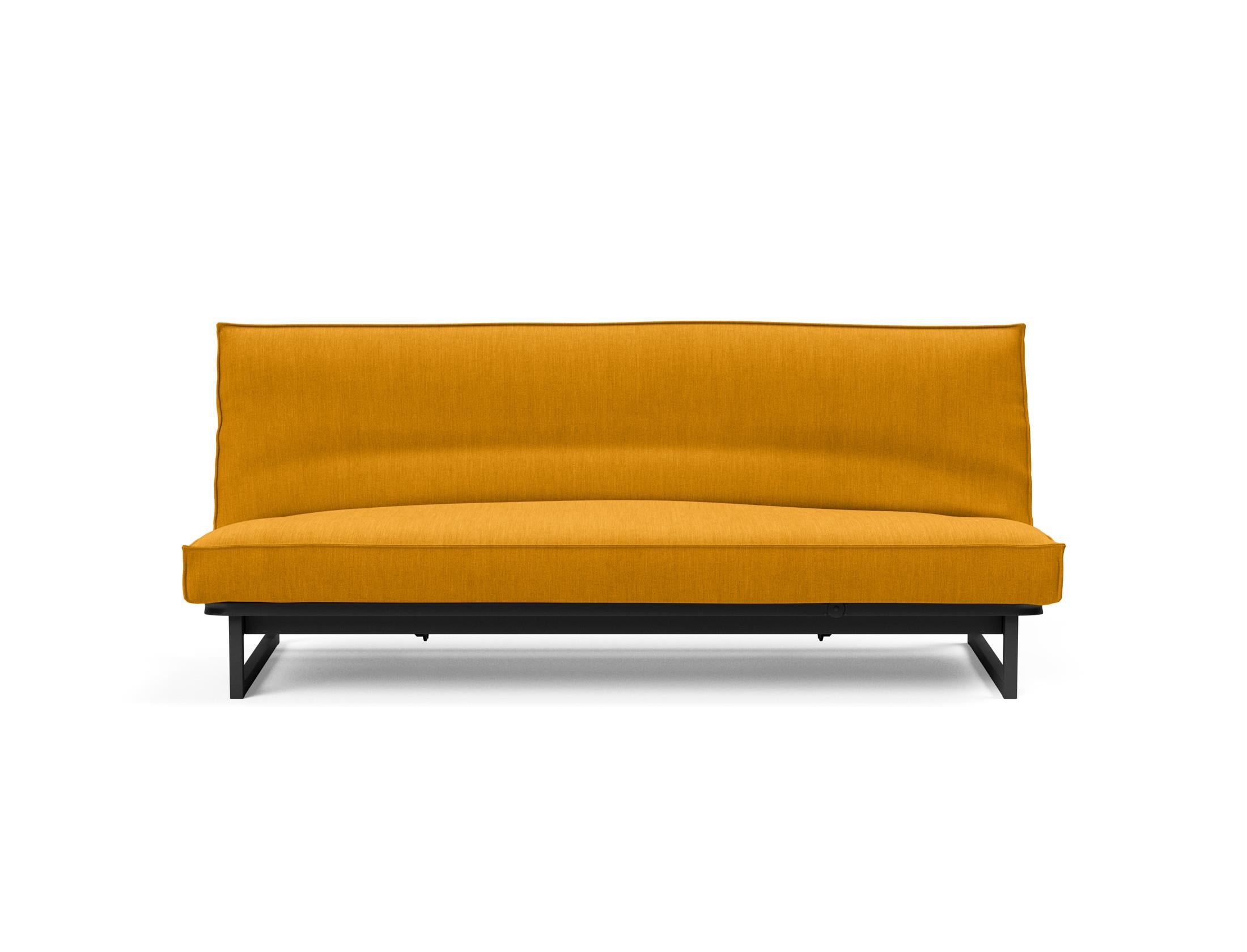 Erleben Sie das Fraction 120 Bettsofa Sharp Plus Cover Soft Spring von Innovation Living – modern, funktional und ideal für kleine Räume.