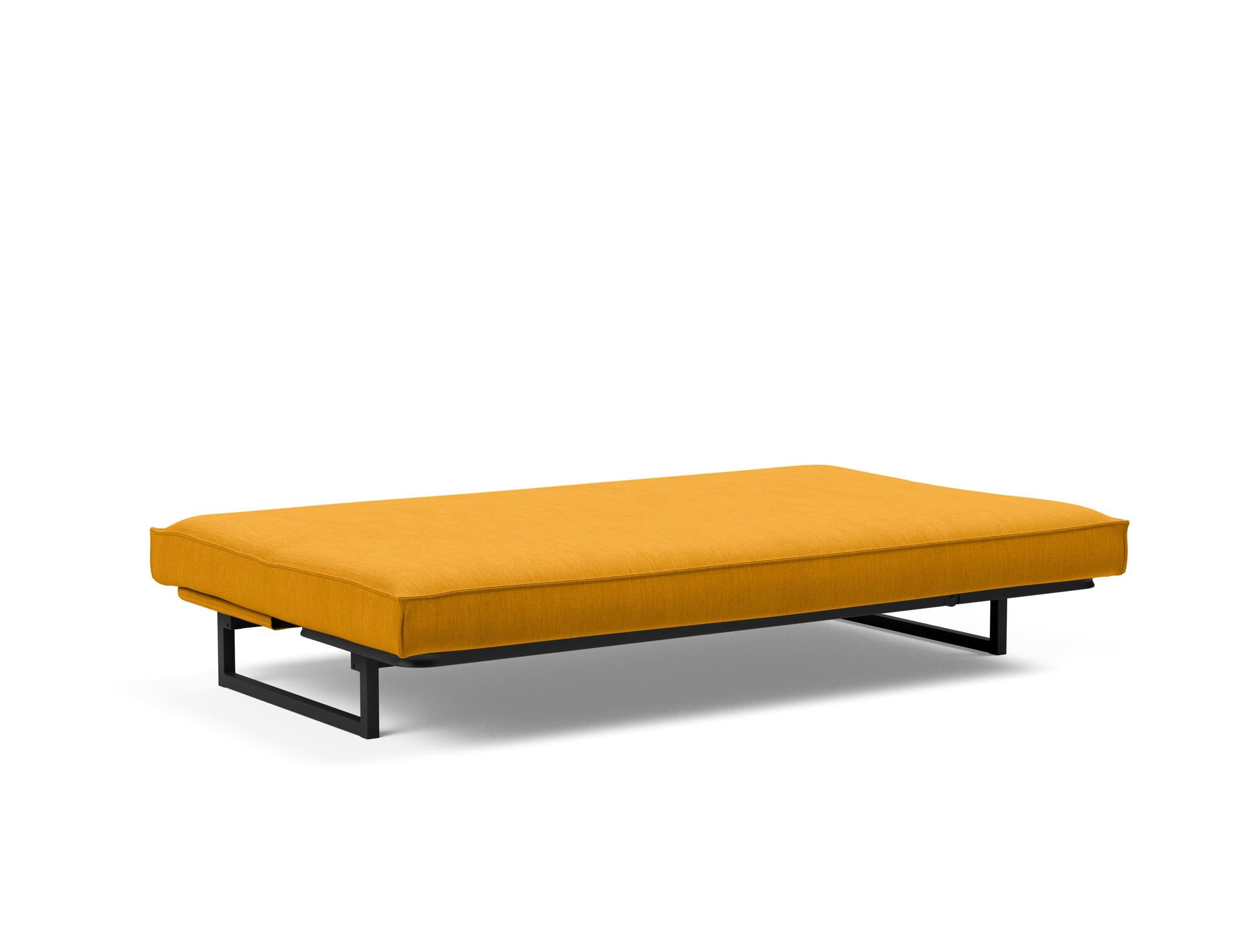 Entdecken Sie das Fraction 120 Bettsofa Sharp Plus Cover Soft Spring von Innovation Living – ein stilvolles, multifunktionales Sofa, das perfekten Schlafkomfort bietet.