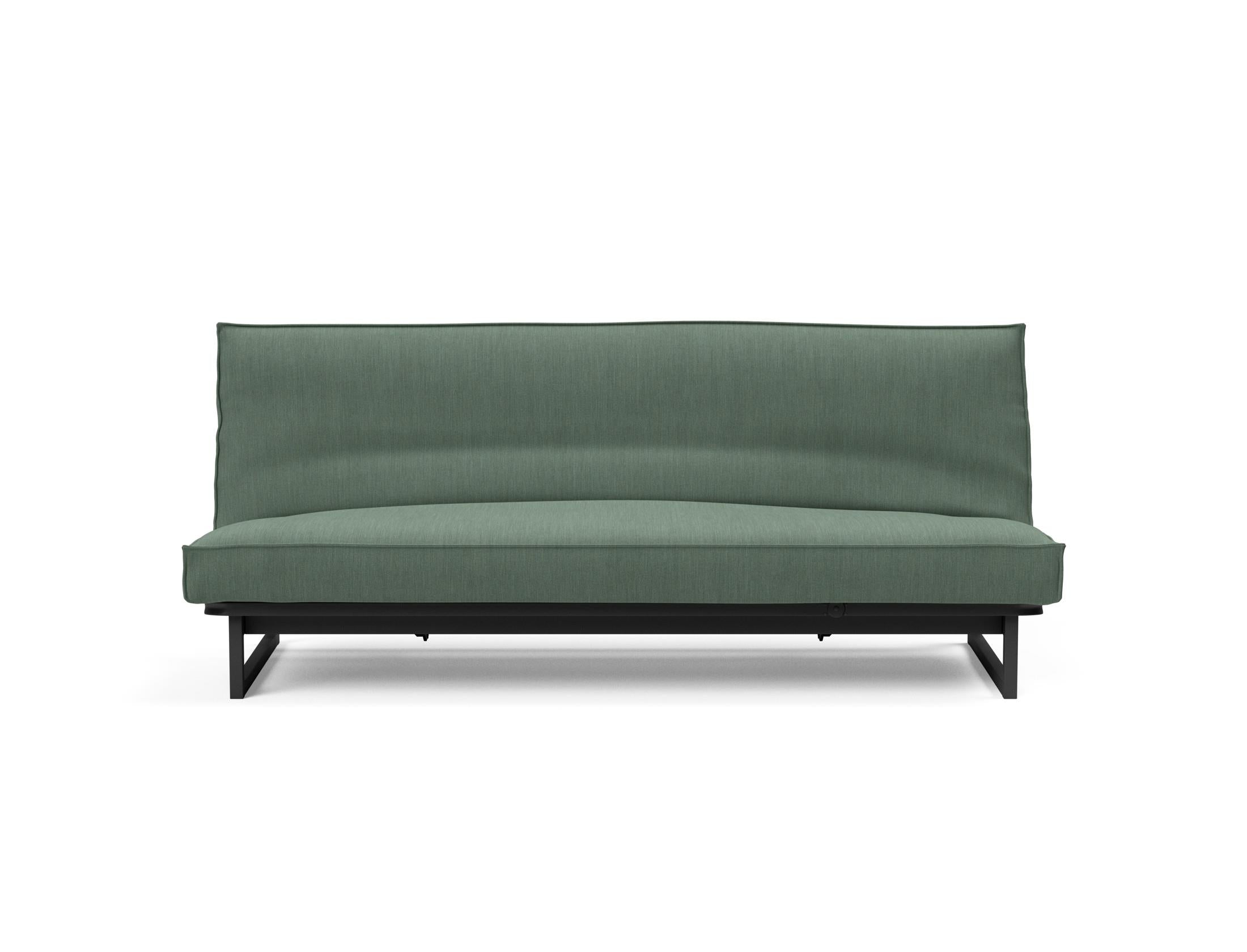 Erleben Sie das Fraction 120 Bettsofa Sharp Plus Cover Soft Spring von Innovation Living – modern, funktional und ideal für kleine Räume.