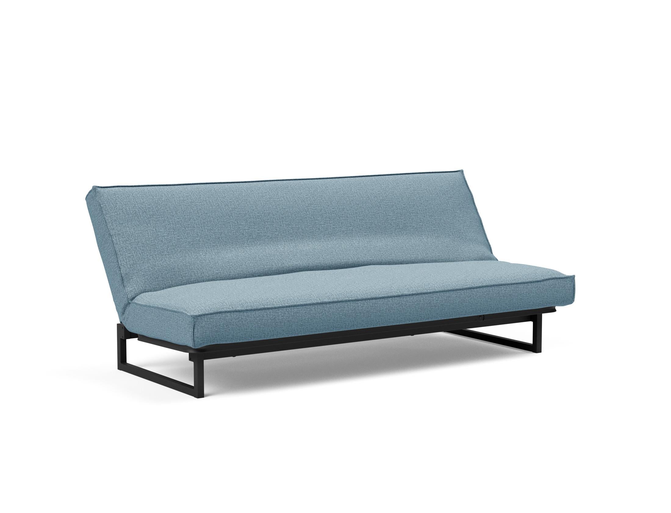 Entdecken Sie das Fraction 120 Bettsofa Sharp Plus Cover Soft Spring von Innovation Living – ein stilvolles, multifunktionales Sofa, perfekt für kompakte Wohnräume.