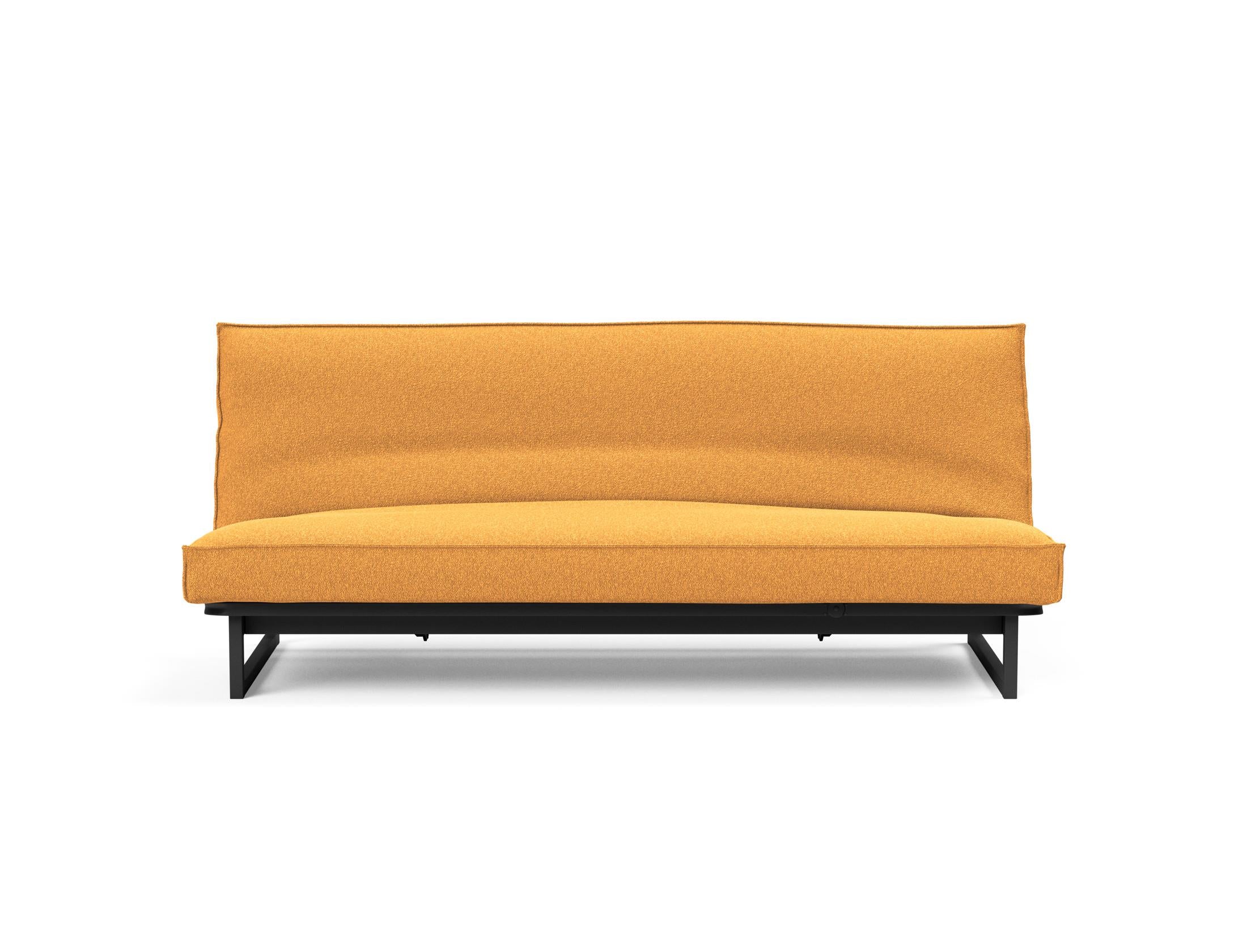 Modernes Bettsofa Fraction 120 von Innovation Living, perfekt für kompakte Wohnräume, vereint Funktionalität und ansprechendes Design.