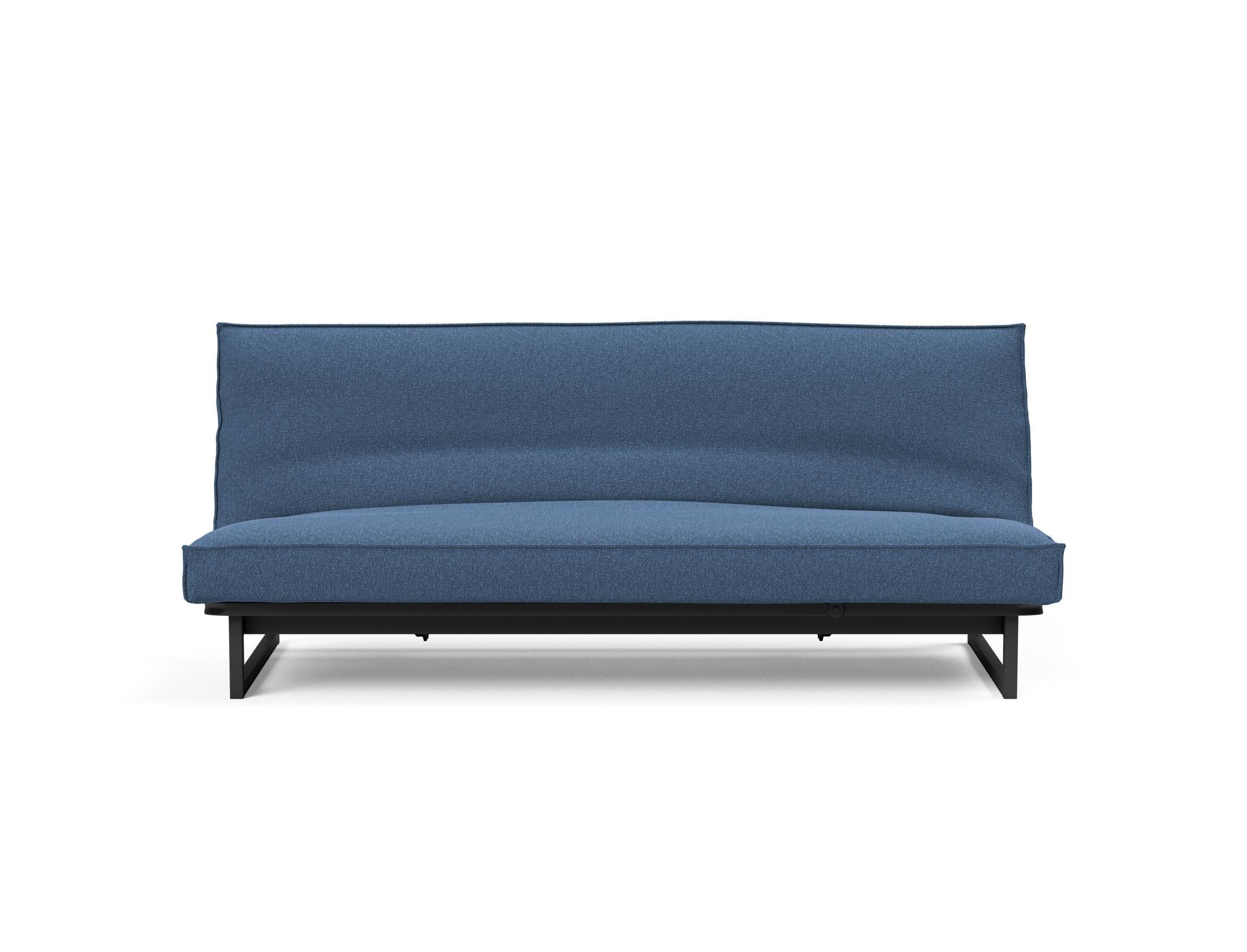 Stylisches Bettsofa Fraction 120 von Innovation Living, ideal für kleine Räume, bietet Komfort und elegantes Design in einem.