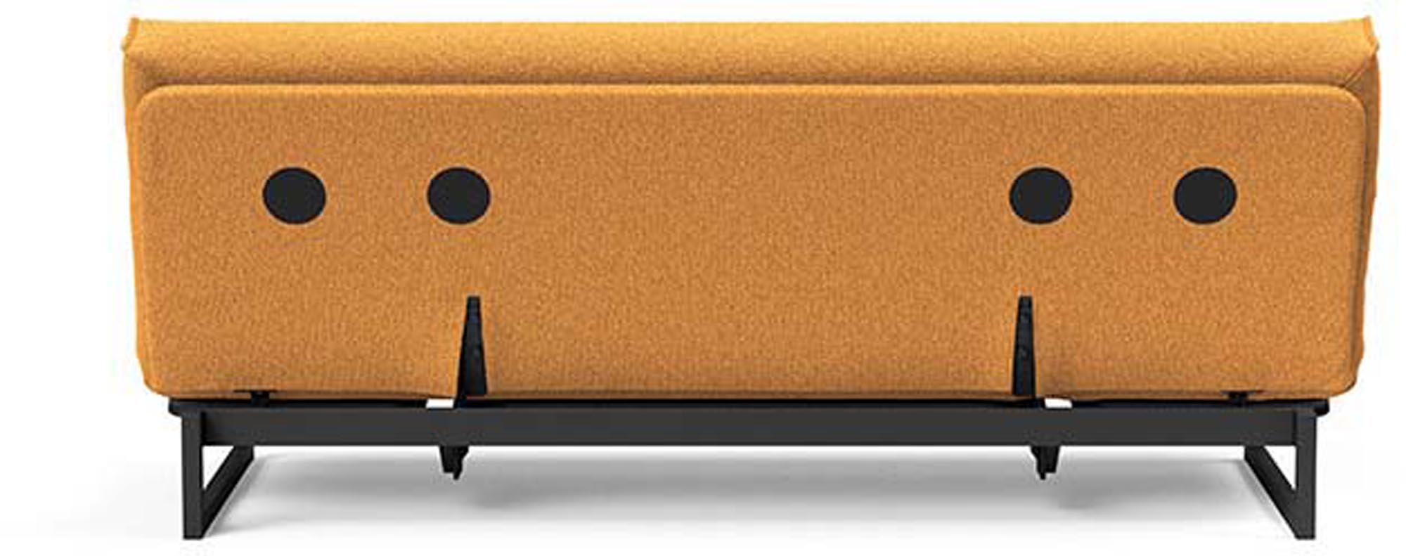 Fraction 120 Bettsofa Nordic Cover von Innovation Living: stilvolles, multifunktionales Sofa, perfekt für kompakte Räume und als gemütliches Schlafsofa.