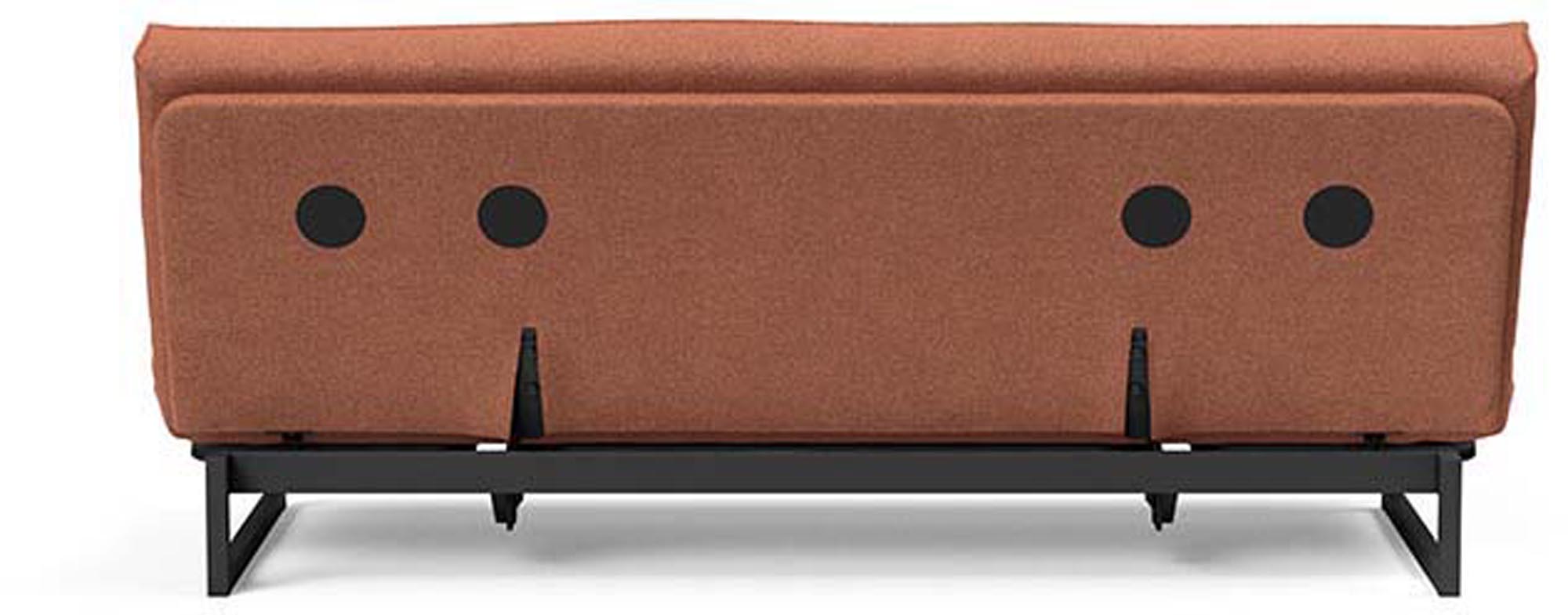 Entdecken Sie das Fraction 120 Bettsofa Sharp Plus Cover von Innovation Living – stilvoll, platzsparend und perfekt für Ihr Zuhause.