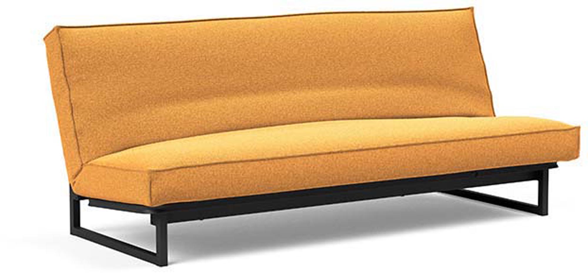 Entdecken Sie das Fraction 120 Bettsofa Sharp Plus Cover von Innovation Living – stilvoll, platzsparend und perfekt für Ihr Zuhause.