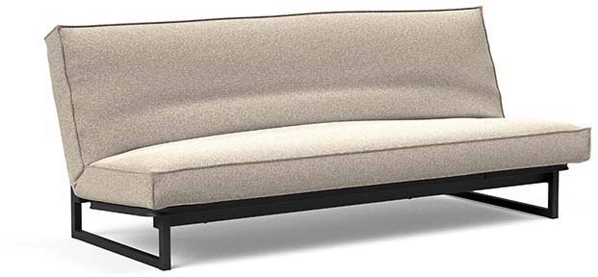 Entdecken Sie das Fraction 120 Bettsofa Sharp Plus Cover von Innovation Living – stilvoll, platzsparend und perfekt für Ihr Zuhause.