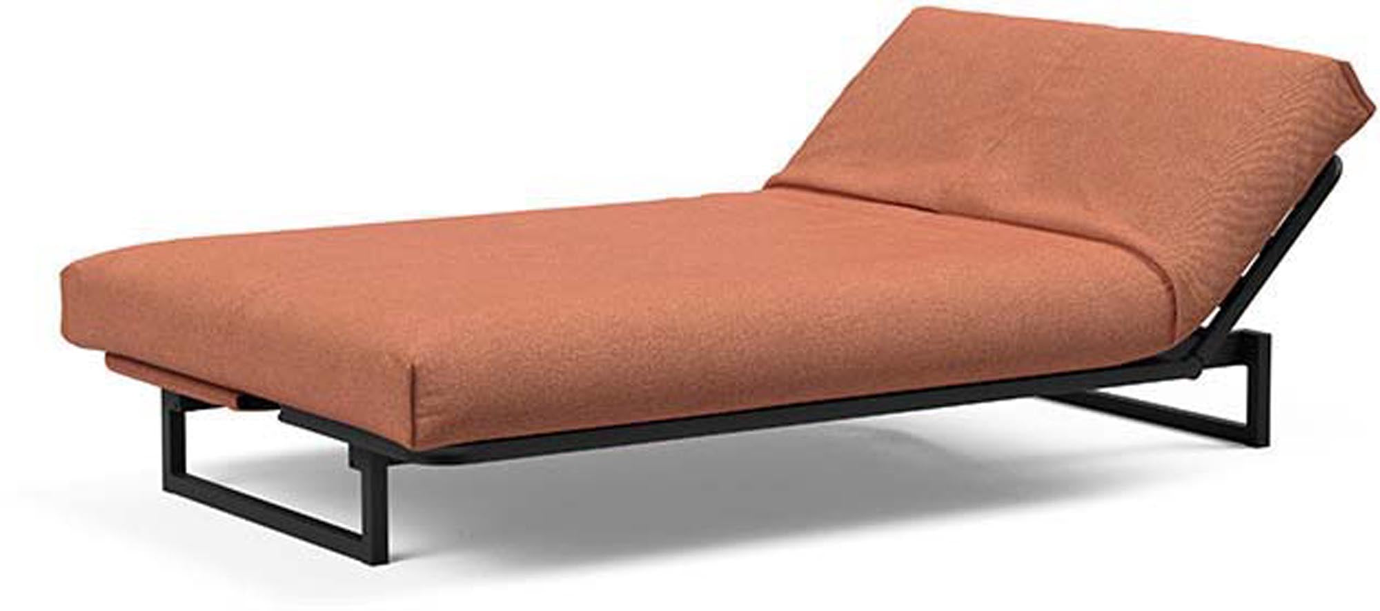 Entdecken Sie das Fraction 120 Bettsofa Nordic Cover von Innovation Living – stilvolles Design trifft auf flexible Nutzung und hohen Schlafkomfort.