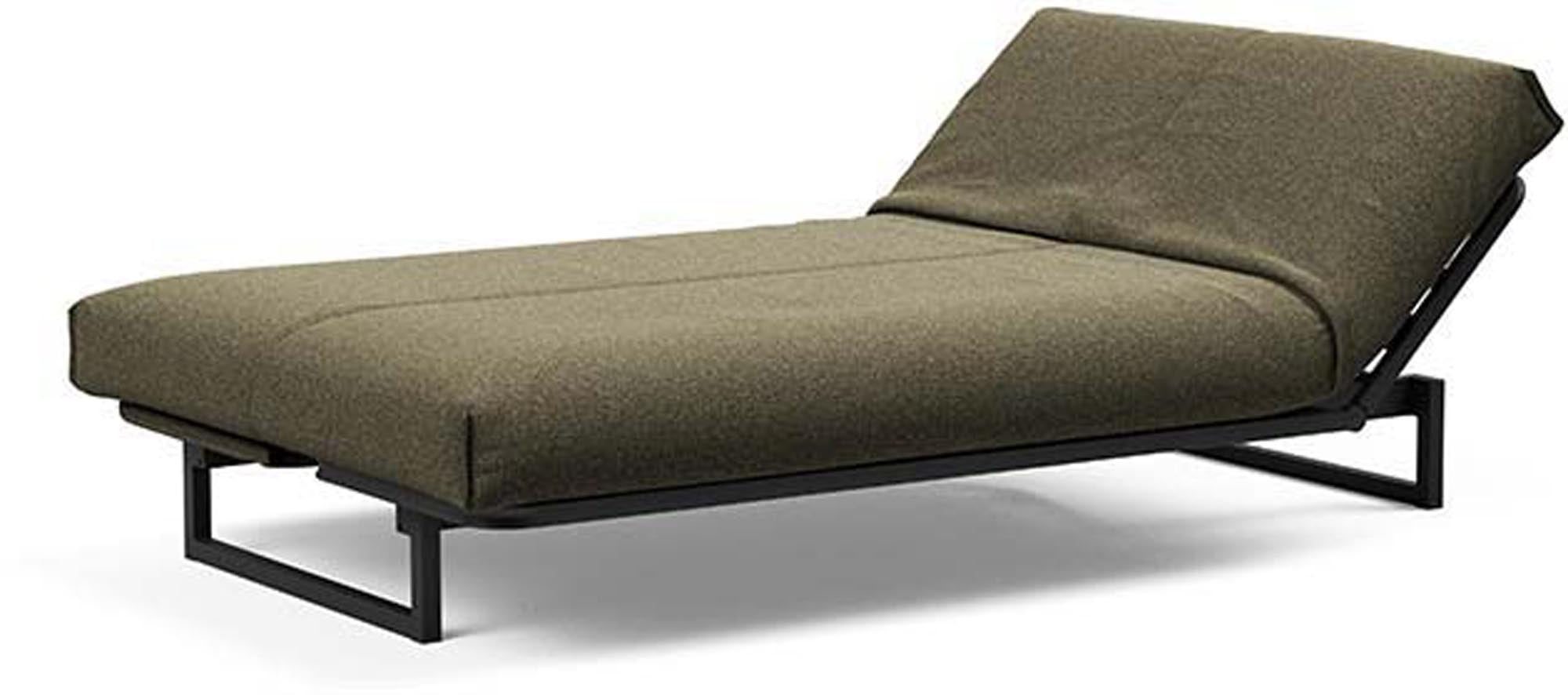 Entdecken Sie das Fraction 120 Bettsofa Nordic Cover von Innovation Living – stilvolles Design trifft auf flexible Nutzung und hohen Schlafkomfort.