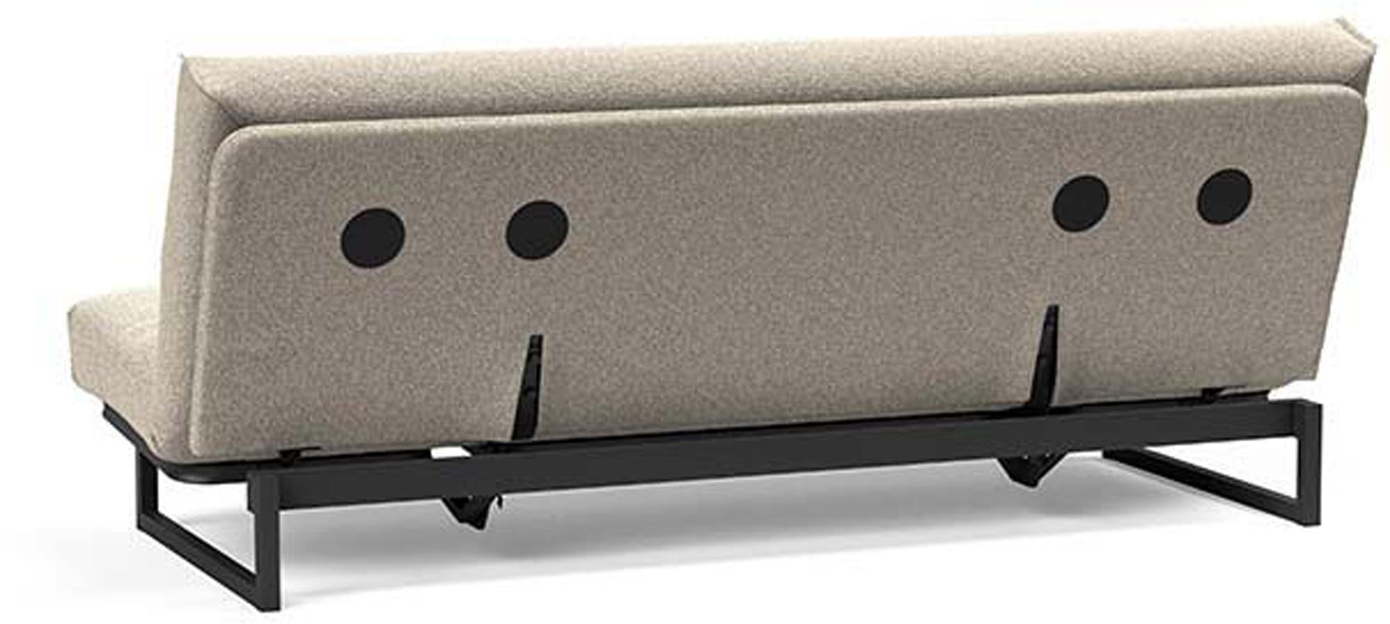 Erleben Sie das Fraction 120 Bettsofa Nordic Cover von Innovation Living – die perfekte Kombination aus modernem Stil, Funktionalität und erstklassigem Schlafkomfort.