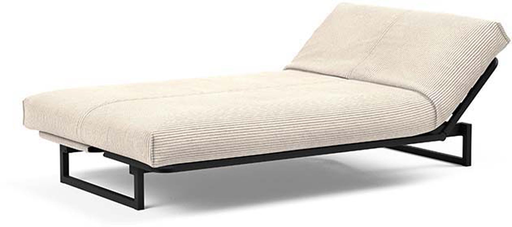 Entdecken Sie das Fraction 120 Bettsofa Nordic Cover von Innovation Living: stilvolles, funktionales Design und eine bequeme Soft Spring-Matratze für jeden Raum.
