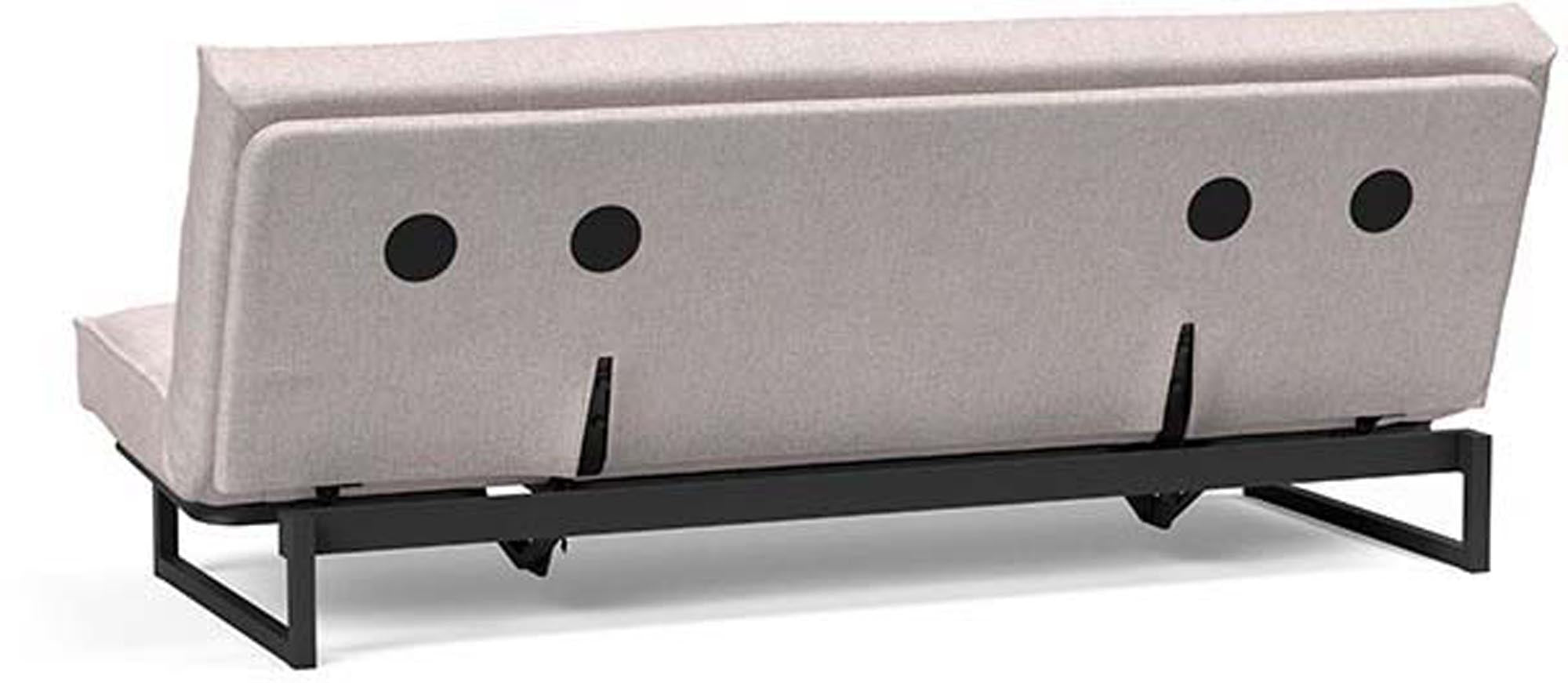 Erleben Sie das Fraction 120 Bettsofa Sharp Plus Cover von Innovation Living – ein elegantes, multifunktionales Sofa, ideal für kleine Räume und höchsten Komfort.