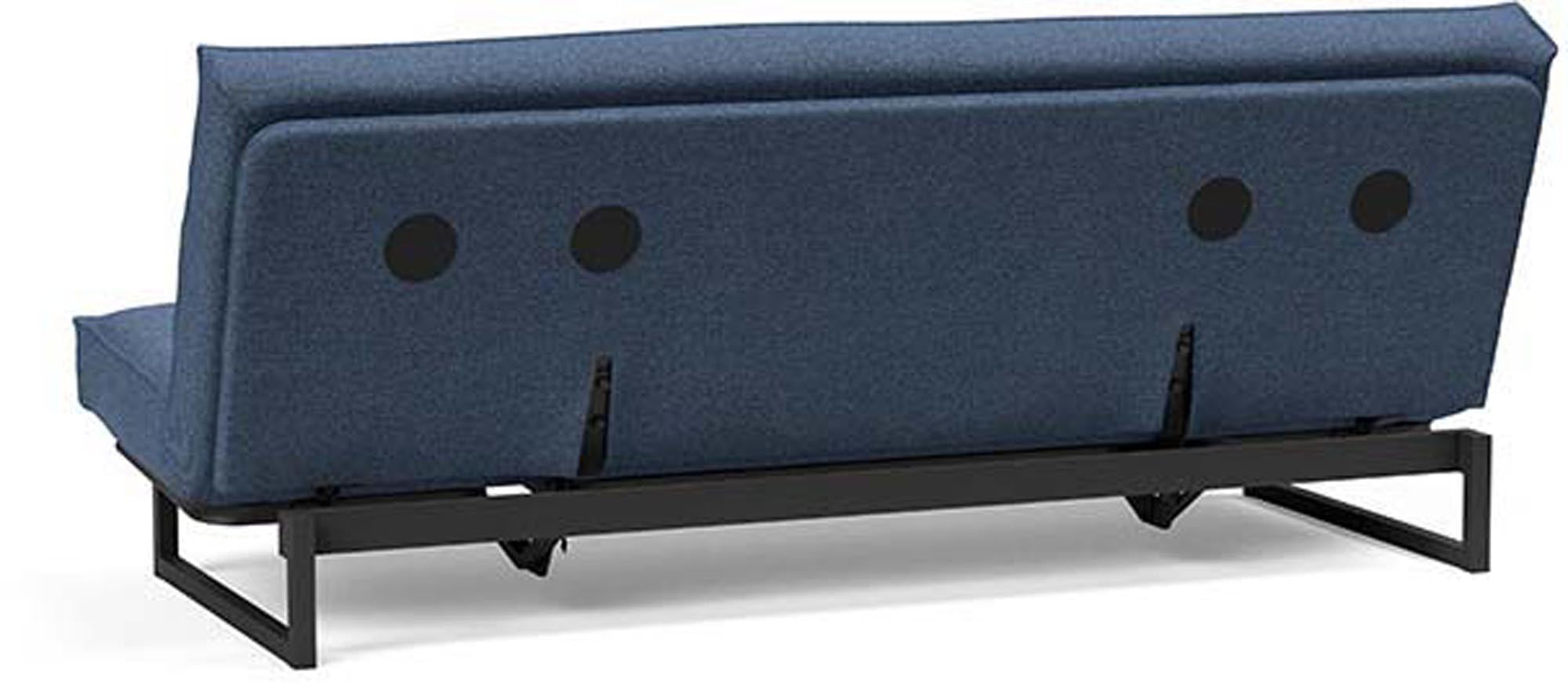 Erleben Sie das Fraction 120 Bettsofa Sharp Plus Cover von Innovation Living – ein elegantes, multifunktionales Sofa, ideal für kleine Räume und höchsten Komfort.