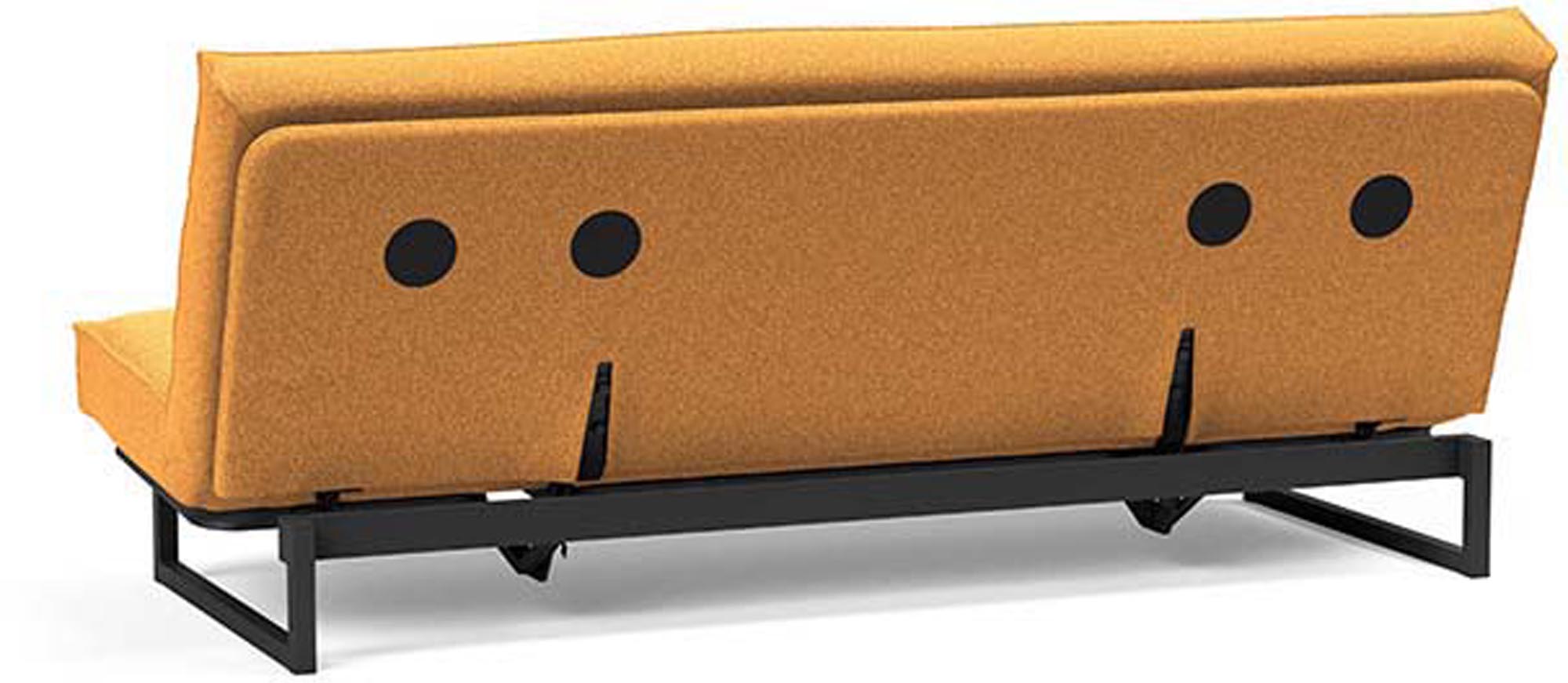 Erleben Sie das Fraction 120 Bettsofa Sharp Plus Cover von Innovation Living – ein elegantes, multifunktionales Sofa, ideal für kleine Räume und höchsten Komfort.