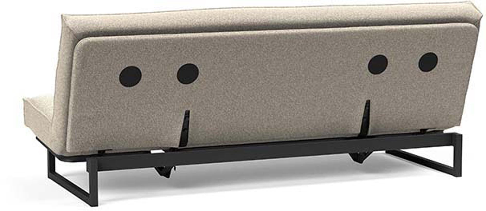 Erleben Sie das Fraction 120 Bettsofa Sharp Plus Cover von Innovation Living – ein elegantes, multifunktionales Sofa, ideal für kleine Räume und höchsten Komfort.