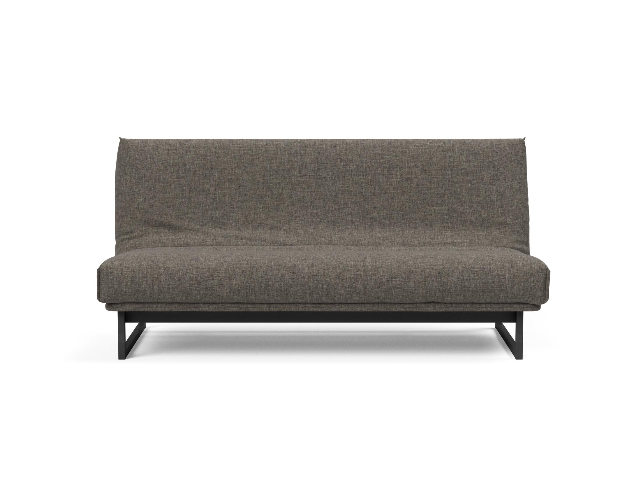 Fraction 140 Bettsofa Nordic Cover: Elegantes, flexibles Sofa mit abnehmbarem Bezug und komfortabler Soft Spring Matratze für höchsten Schlafgenuss.
