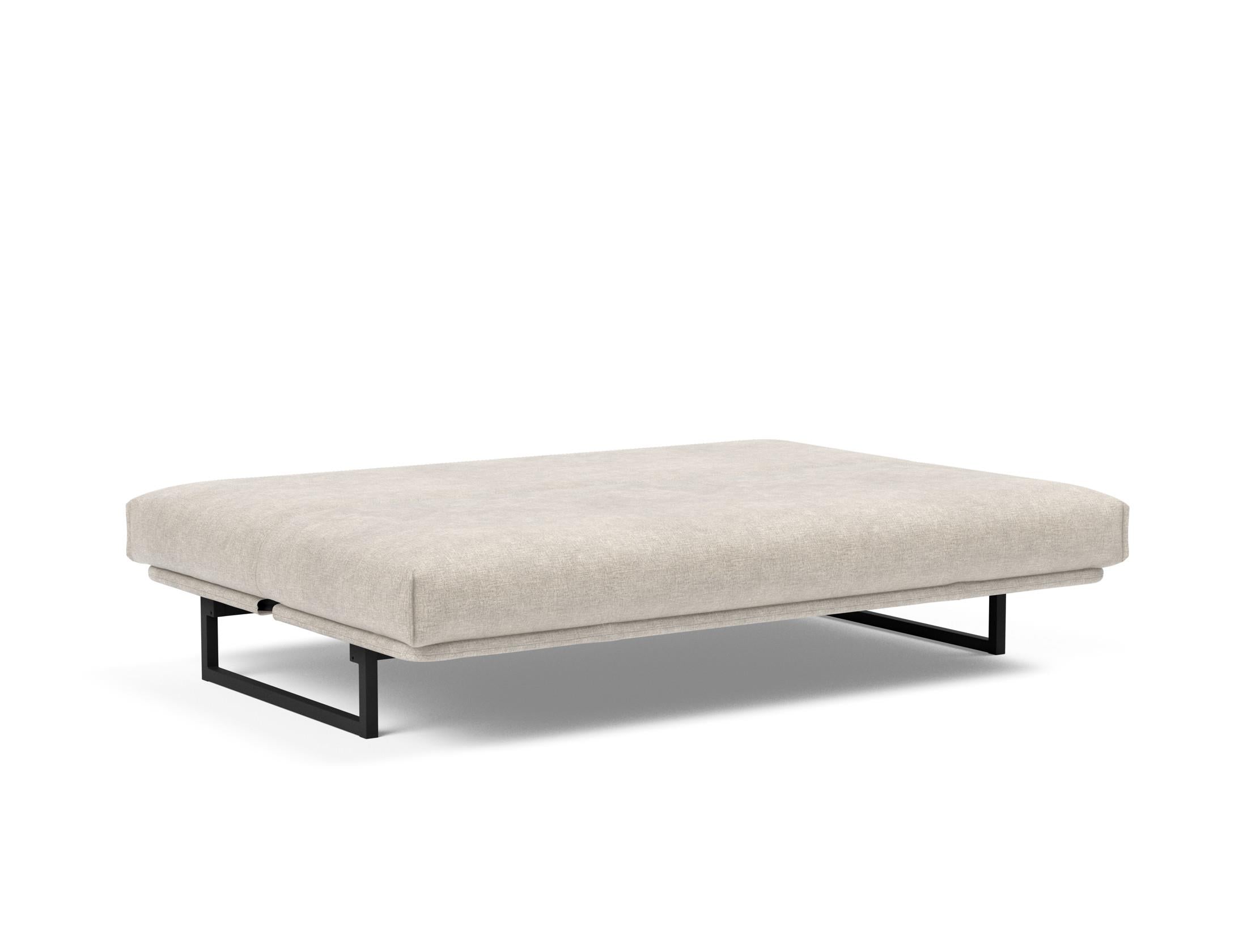 Fraction 140 Bettsofa Nordic Cover: Multifunktionales Sofa mit stilvollem Design, abnehmbarem Bezug und weicher Matratze für optimalen Komfort.