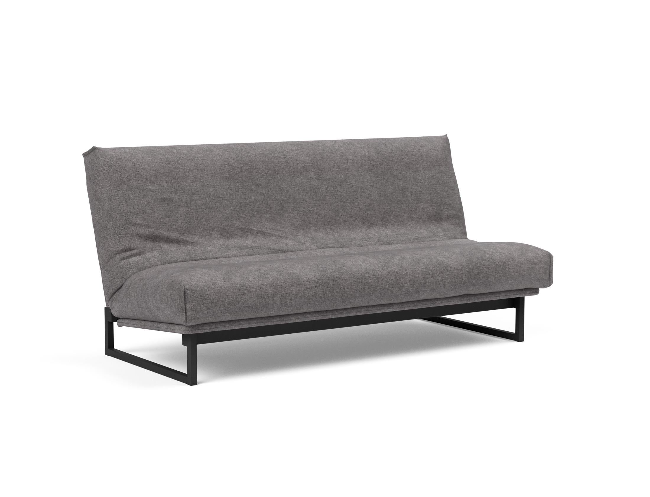 Fraction 140 Bettsofa Nordic Cover: Multifunktionales Sofa mit stilvollem Design, abnehmbarem Bezug und weicher Matratze für optimalen Komfort.