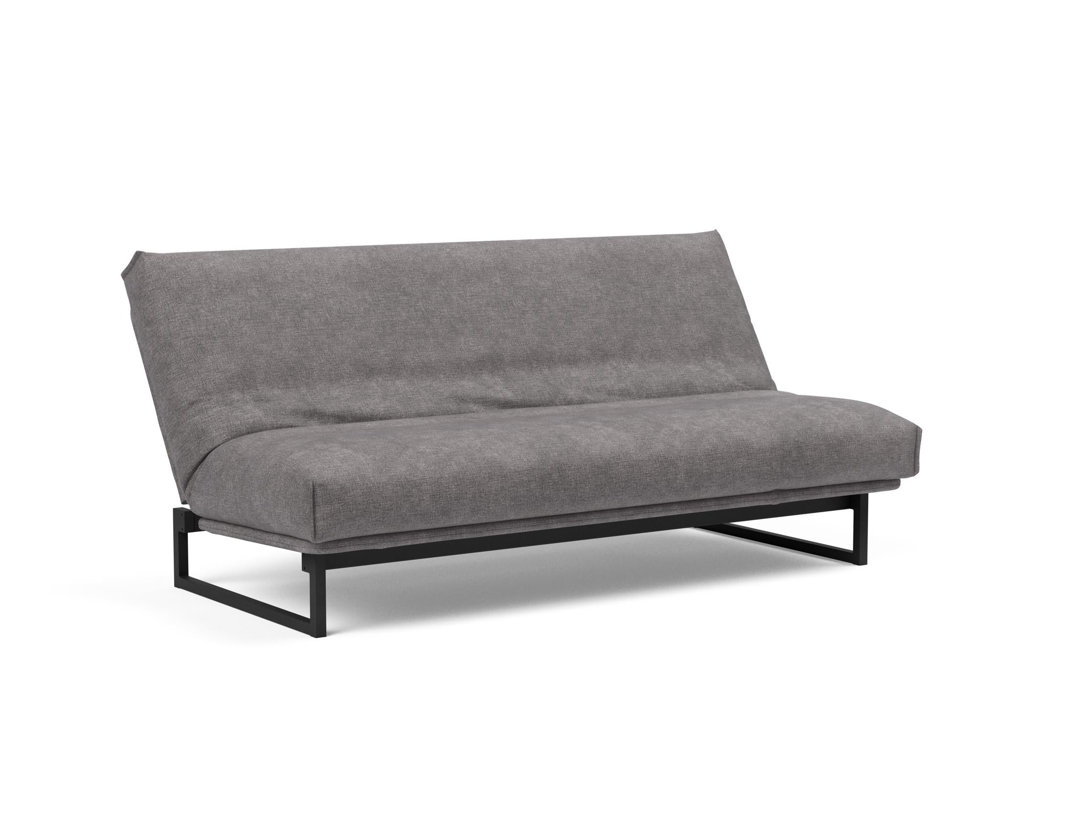 Fraction 140 Bettsofa Nordic Cover: Multifunktionales Sofa mit stilvollem Design, abnehmbarem Bezug und weicher Matratze für optimalen Komfort.