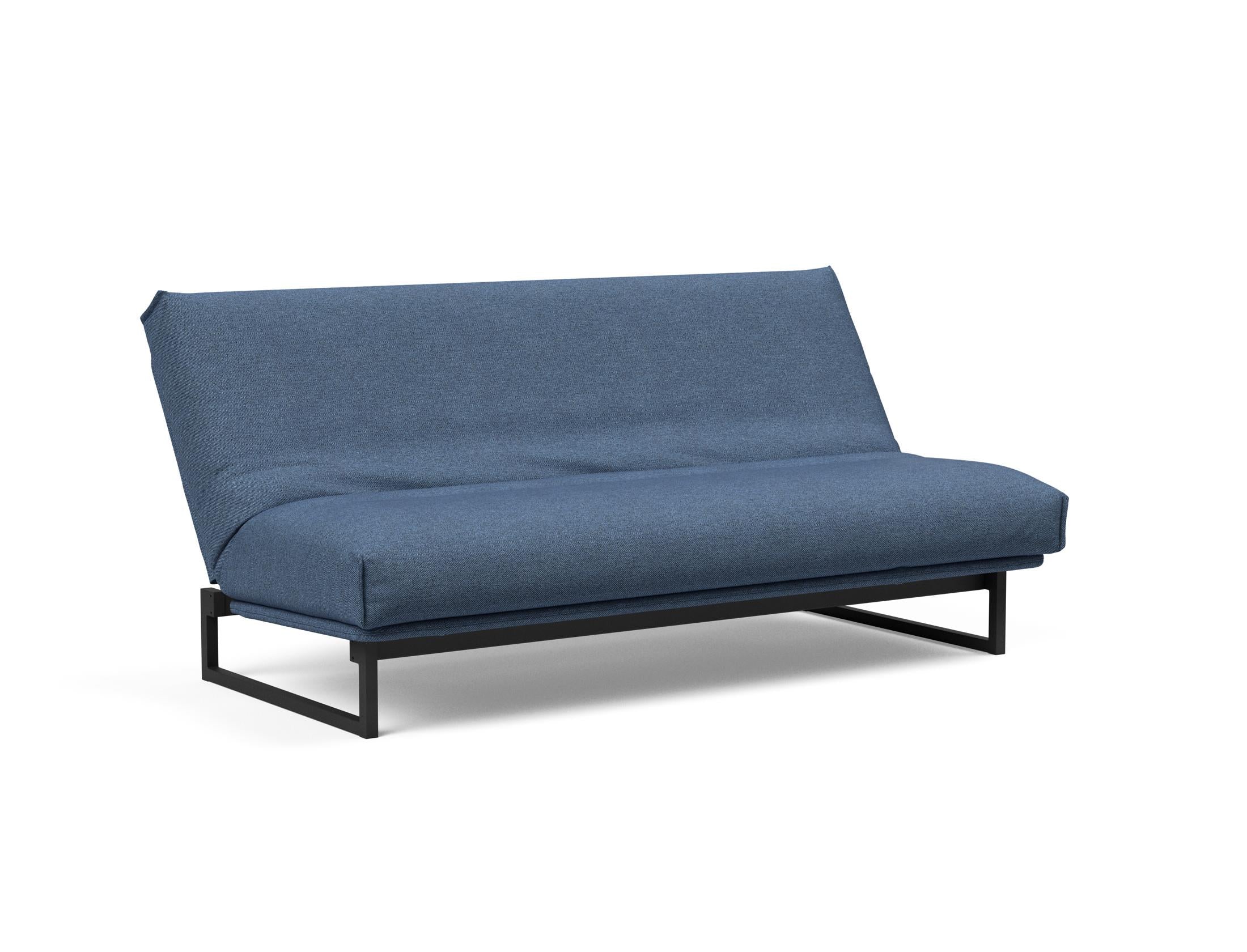 Fraction 140 Bettsofa Nordic Cover: Multifunktionales Sofa mit stilvollem Design, abnehmbarem Bezug und weicher Matratze für optimalen Komfort.