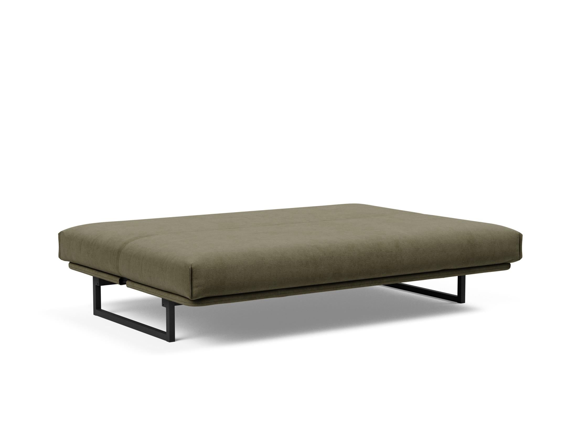 Fraction 140 Bettsofa Nordic Cover: Multifunktionales Sofa mit stilvollem Design, abnehmbarem Bezug und weicher Matratze für optimalen Komfort.