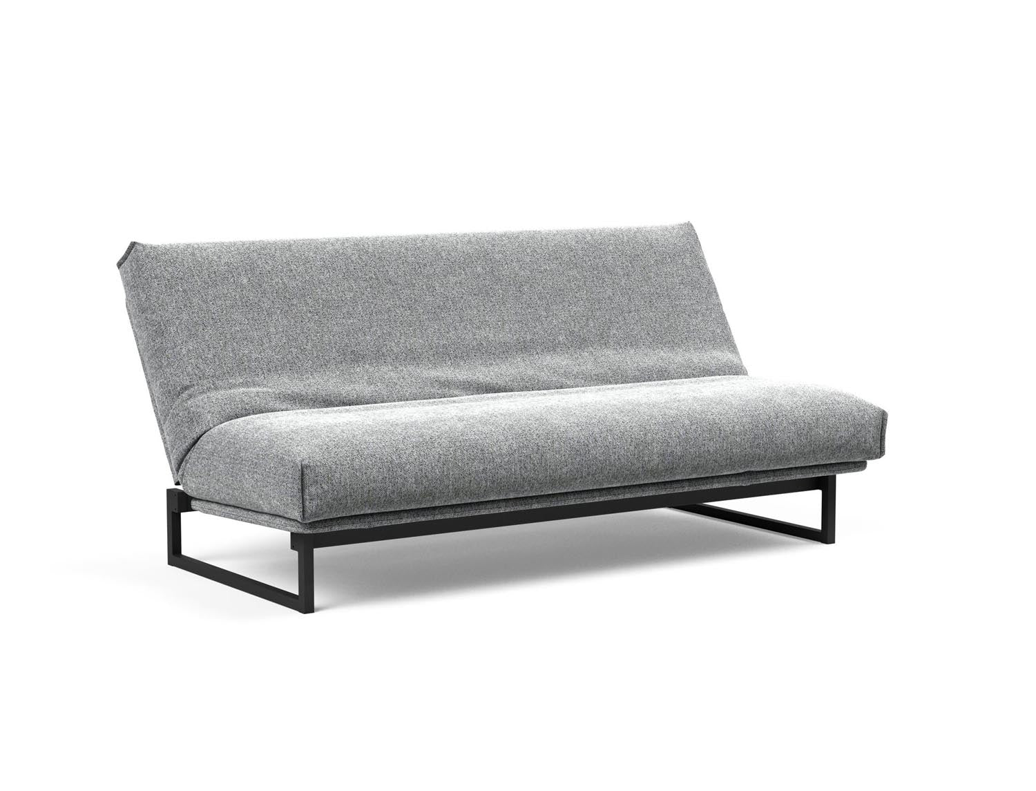 Fraction 140 Bettsofa Nordic Cover: Multifunktionales Sofa mit stilvollem Design, abnehmbarem Bezug und weicher Matratze für optimalen Komfort.