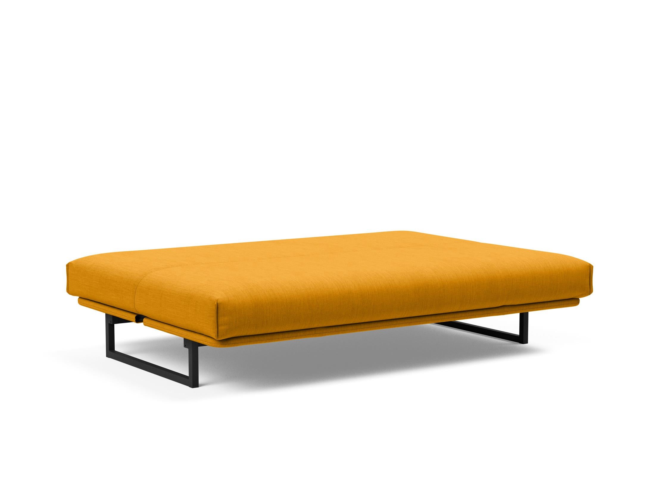 Fraction 140 Bettsofa Nordic Cover: Multifunktionales Sofa mit stilvollem Design, abnehmbarem Bezug und weicher Matratze für optimalen Komfort.