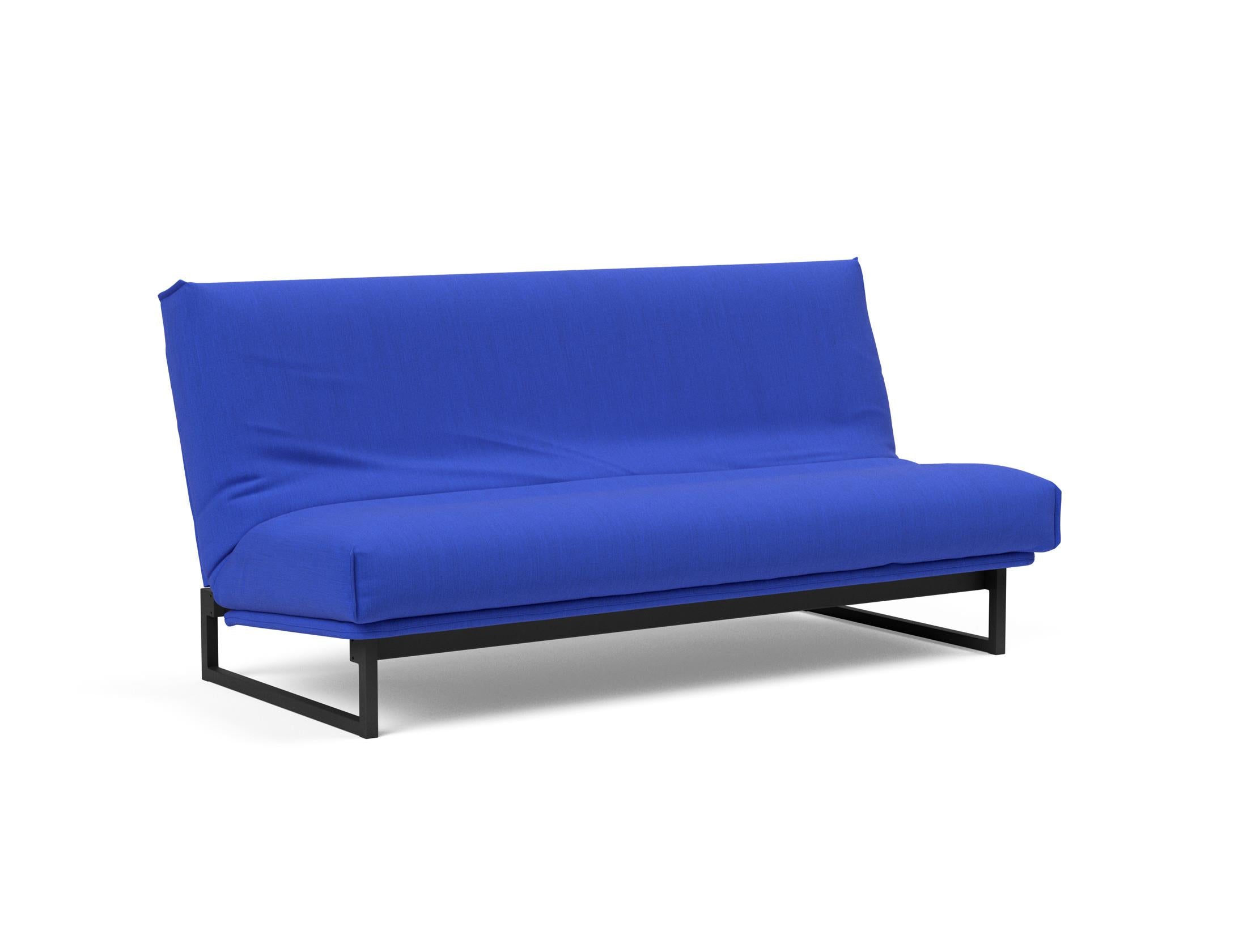 Fraction 140 Bettsofa Nordic Cover: Multifunktionales Sofa mit stilvollem Design, abnehmbarem Bezug und weicher Matratze für optimalen Komfort.