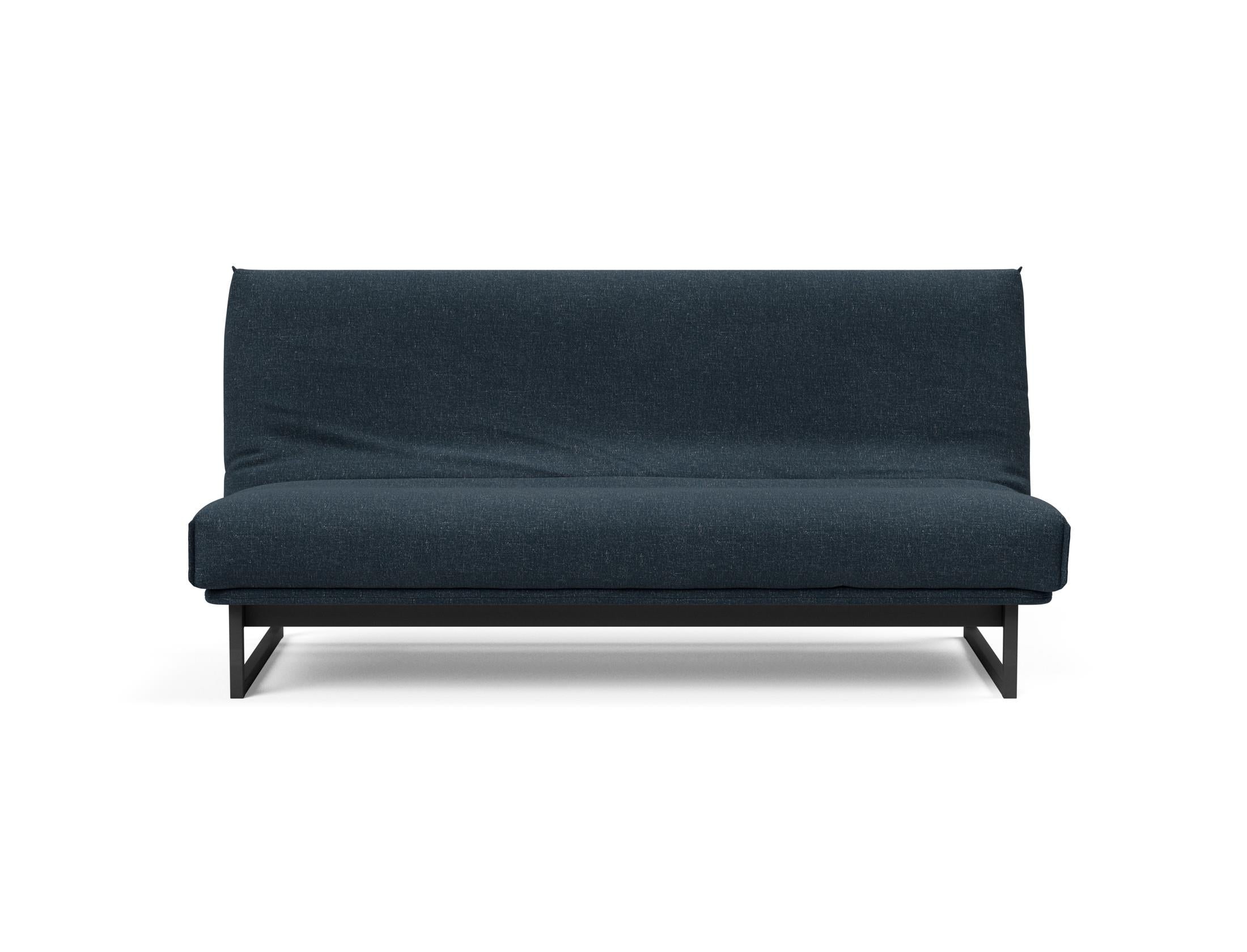 Fraction 140 Bettsofa Nordic Cover: Elegantes, flexibles Sofa mit abnehmbarem Bezug und komfortabler Soft Spring Matratze für höchsten Schlafgenuss.