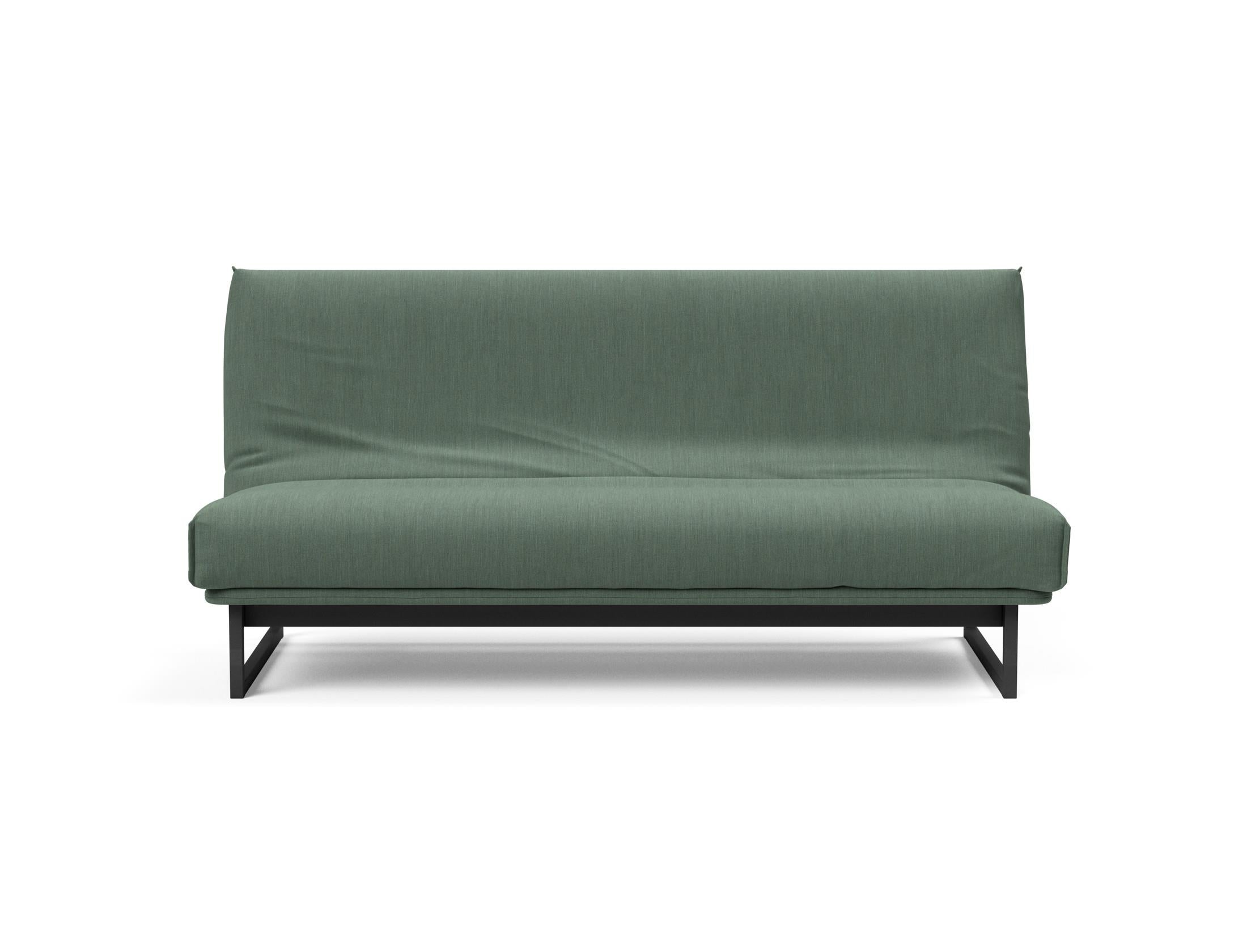 Fraction 140 Bettsofa Nordic Cover: Elegantes, flexibles Sofa mit abnehmbarem Bezug und komfortabler Soft Spring Matratze für höchsten Schlafgenuss.