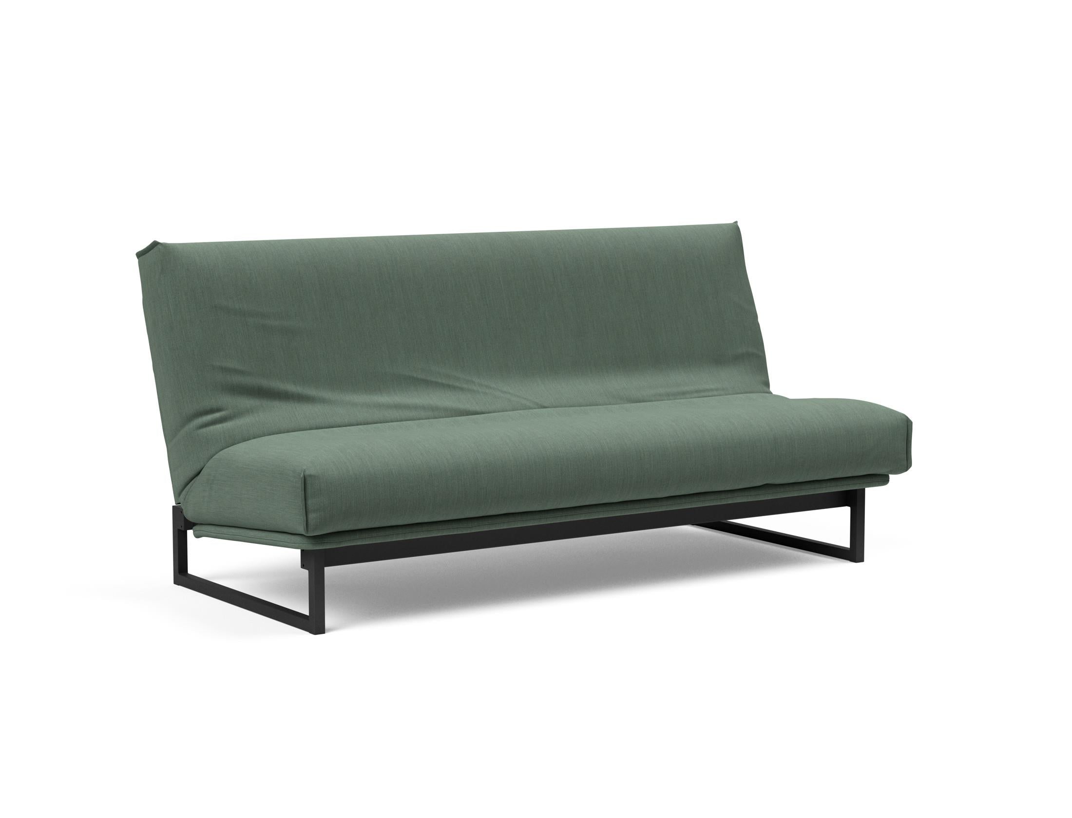Fraction 140 Bettsofa Nordic Cover: Multifunktionales Sofa mit stilvollem Design, abnehmbarem Bezug und weicher Matratze für optimalen Komfort.