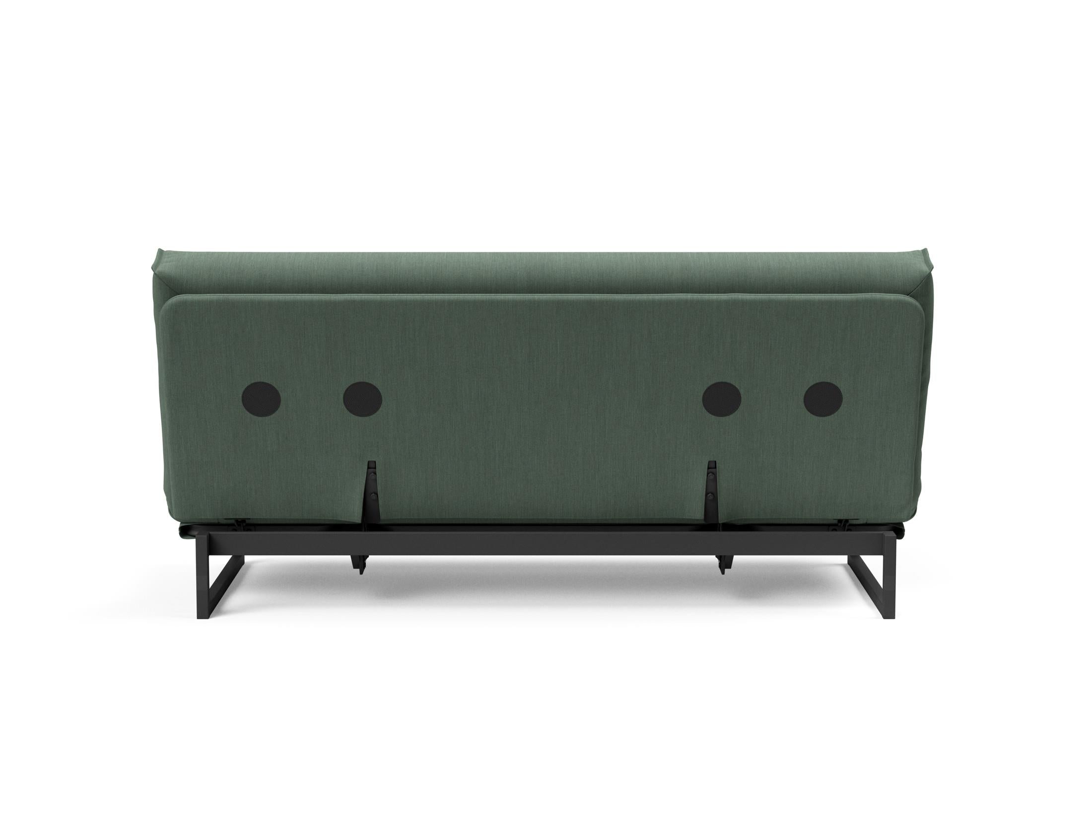 Fraction 140 Bettsofa Nordic Cover: Multifunktionales Sofa mit stilvollem Design, abnehmbarem Bezug und weicher Matratze für optimalen Komfort.