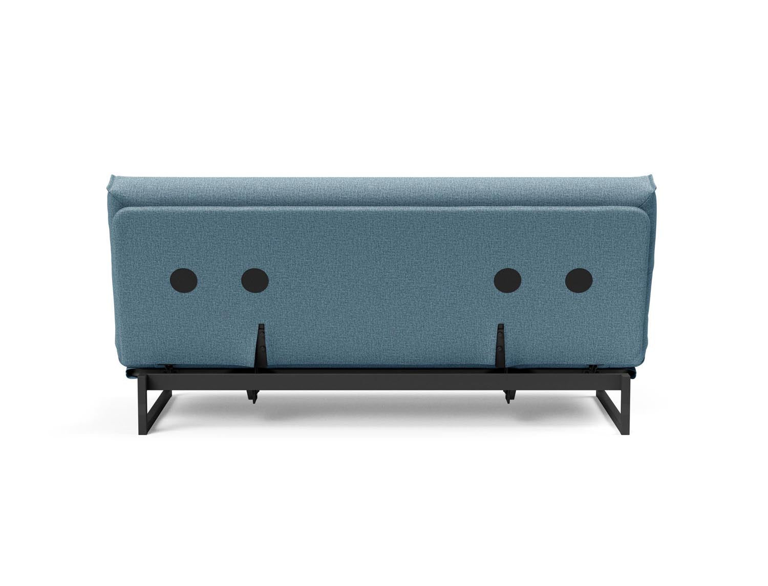 Fraction 140 Bettsofa Nordic Cover: Multifunktionales Sofa mit stilvollem Design, abnehmbarem Bezug und weicher Matratze für optimalen Komfort.