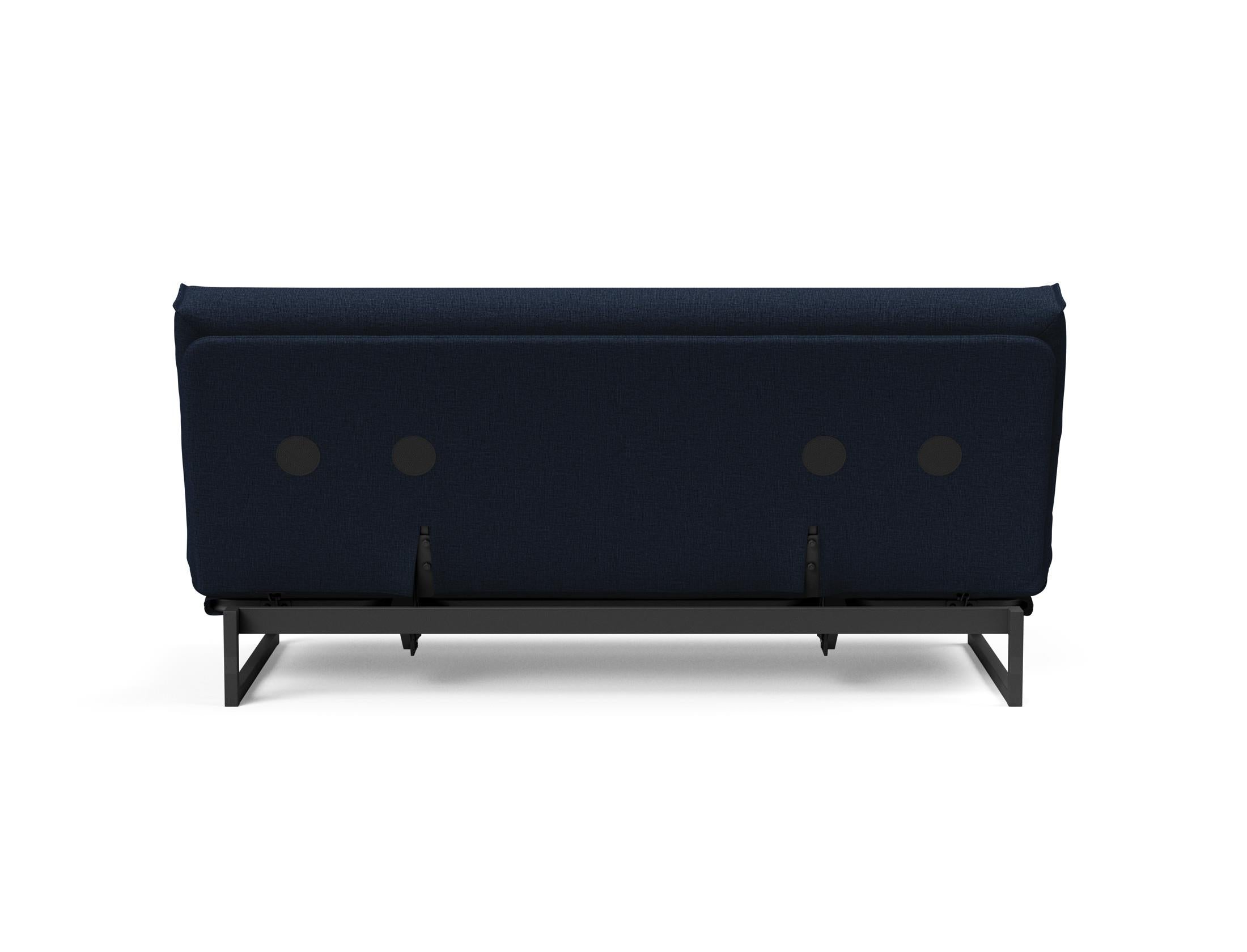 Fraction 140 Bettsofa Nordic Cover: Multifunktionales Sofa mit stilvollem Design, abnehmbarem Bezug und weicher Matratze für optimalen Komfort.