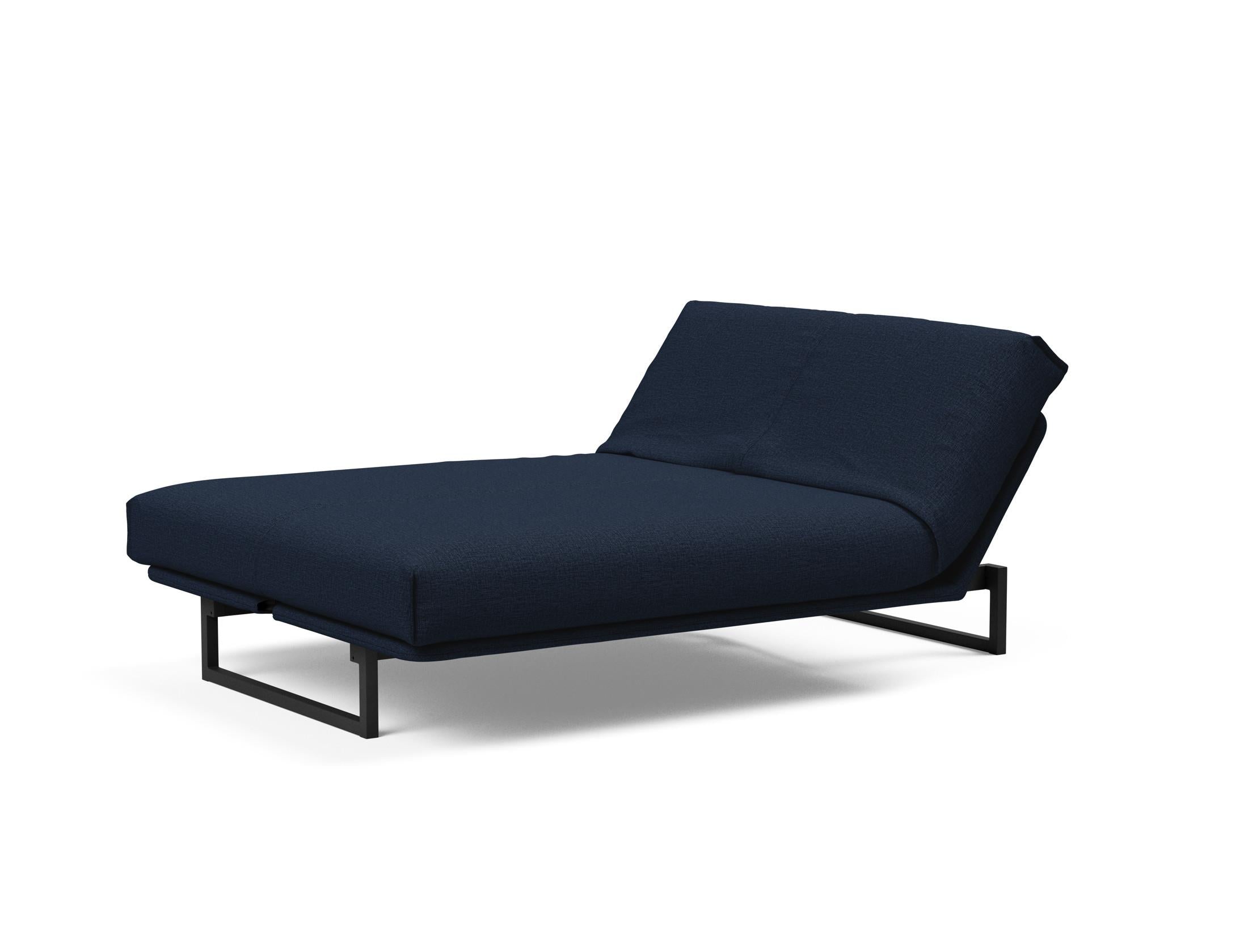 Fraction 140 Bettsofa Nordic Cover: Elegantes, flexibles Sofa mit abnehmbarem Bezug und komfortabler Soft Spring Matratze für höchsten Schlafgenuss.