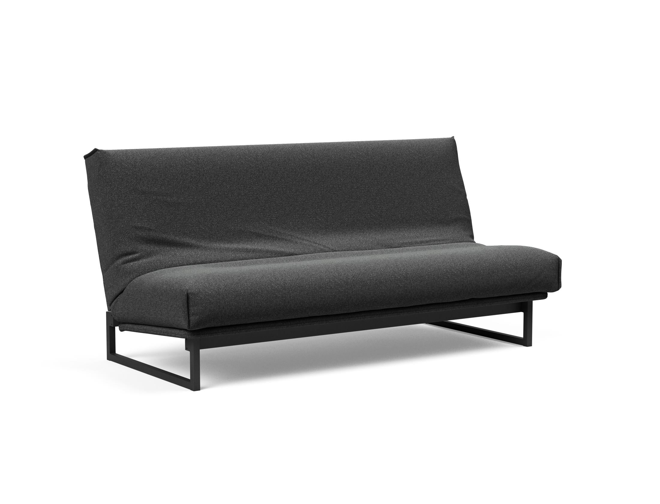 Fraction 140 Bettsofa Nordic Cover: Multifunktionales Sofa mit stilvollem Design, abnehmbarem Bezug und weicher Matratze für optimalen Komfort.
