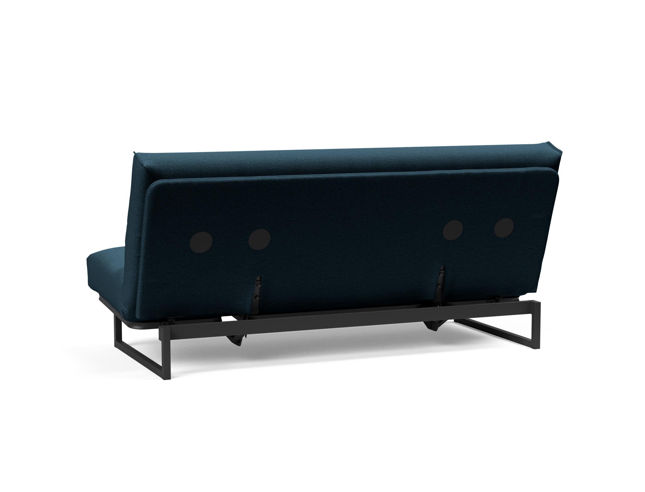 Entdecken Sie das Fraction 140 Bettsofa Nordic Cover von Innovation Living: stilvolles Design, flexible Liegepositionen und hochwertige Materialien für besten Schlafkomfort.