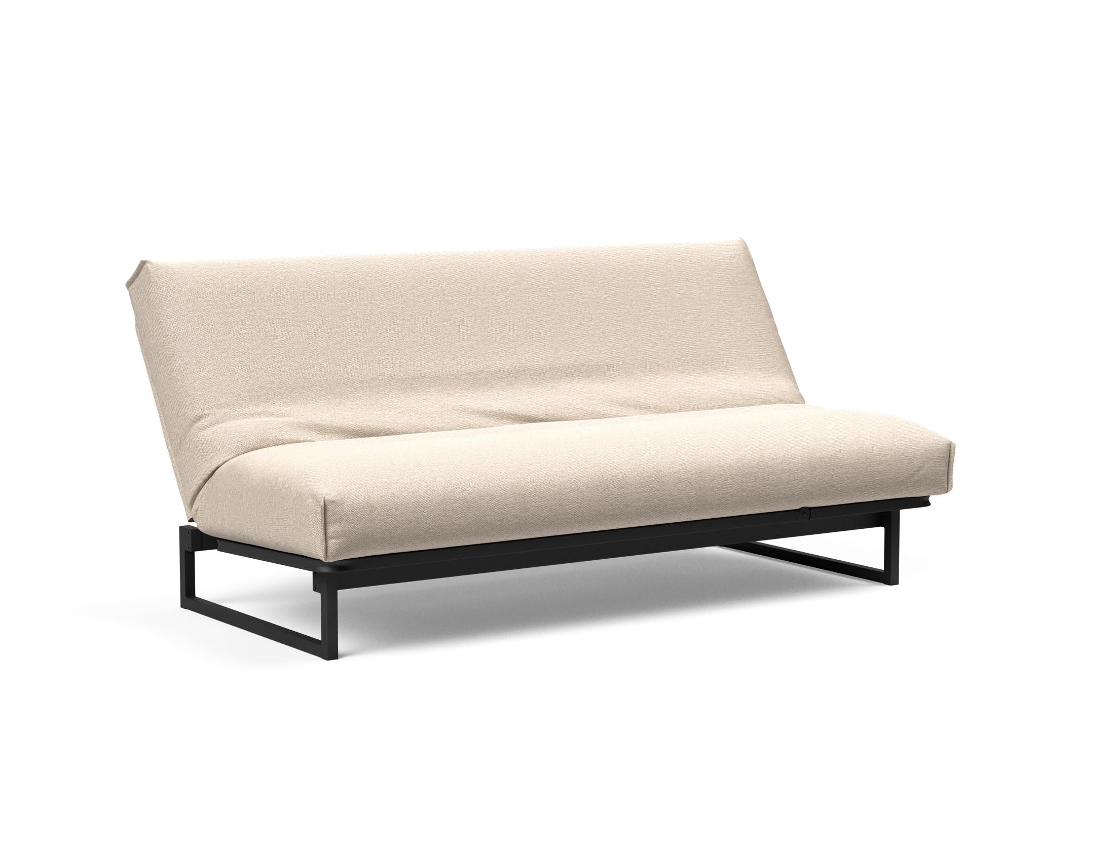 Erleben Sie das Fraction 140 Bettsofa Nordic Cover von Innovation Living: modernes Design, vielseitige Nutzung und erstklassige Materialien für optimalen Komfort.