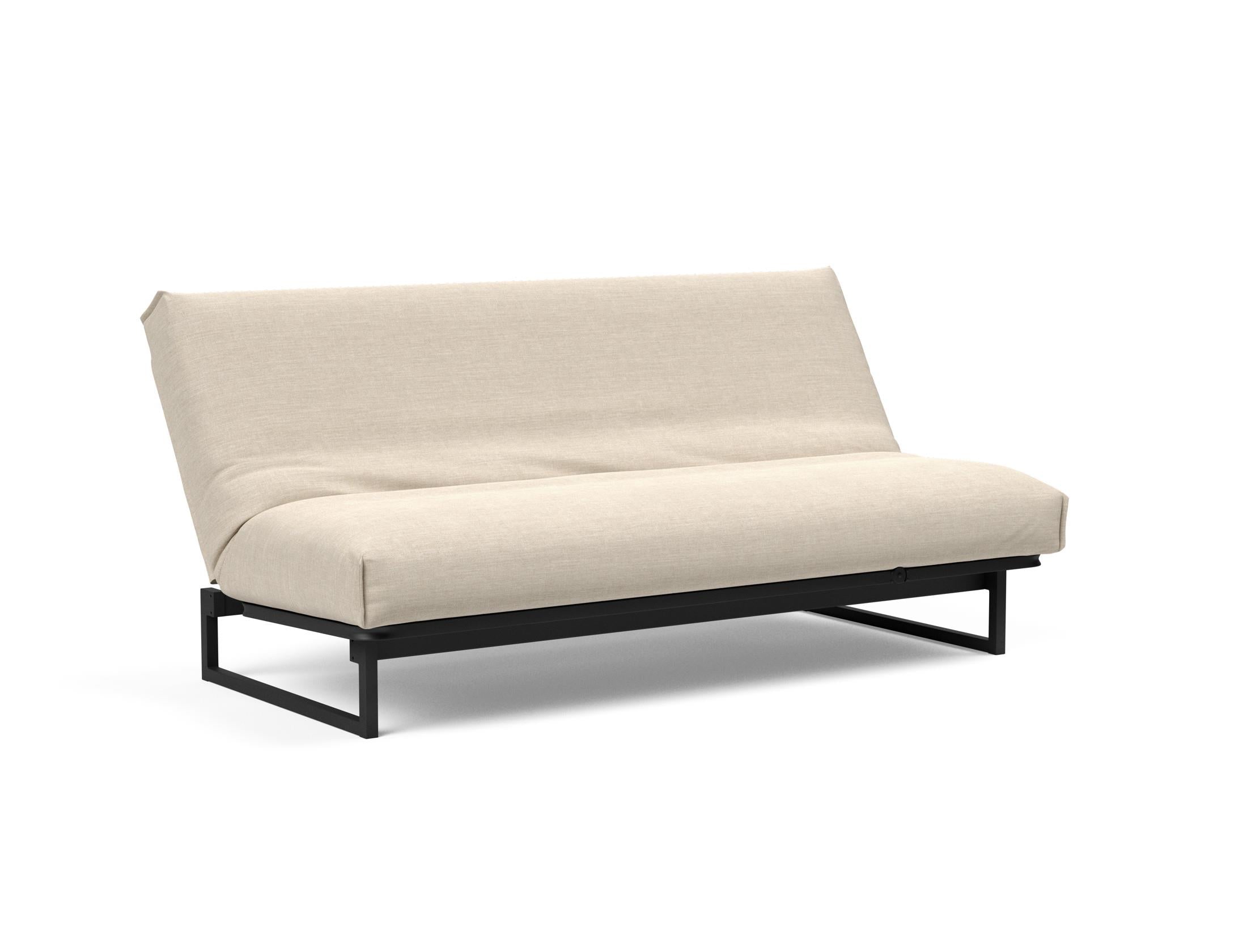 Erleben Sie das Fraction 140 Bettsofa Nordic Cover von Innovation Living: modernes Design, vielseitige Nutzung und erstklassige Materialien für optimalen Komfort.